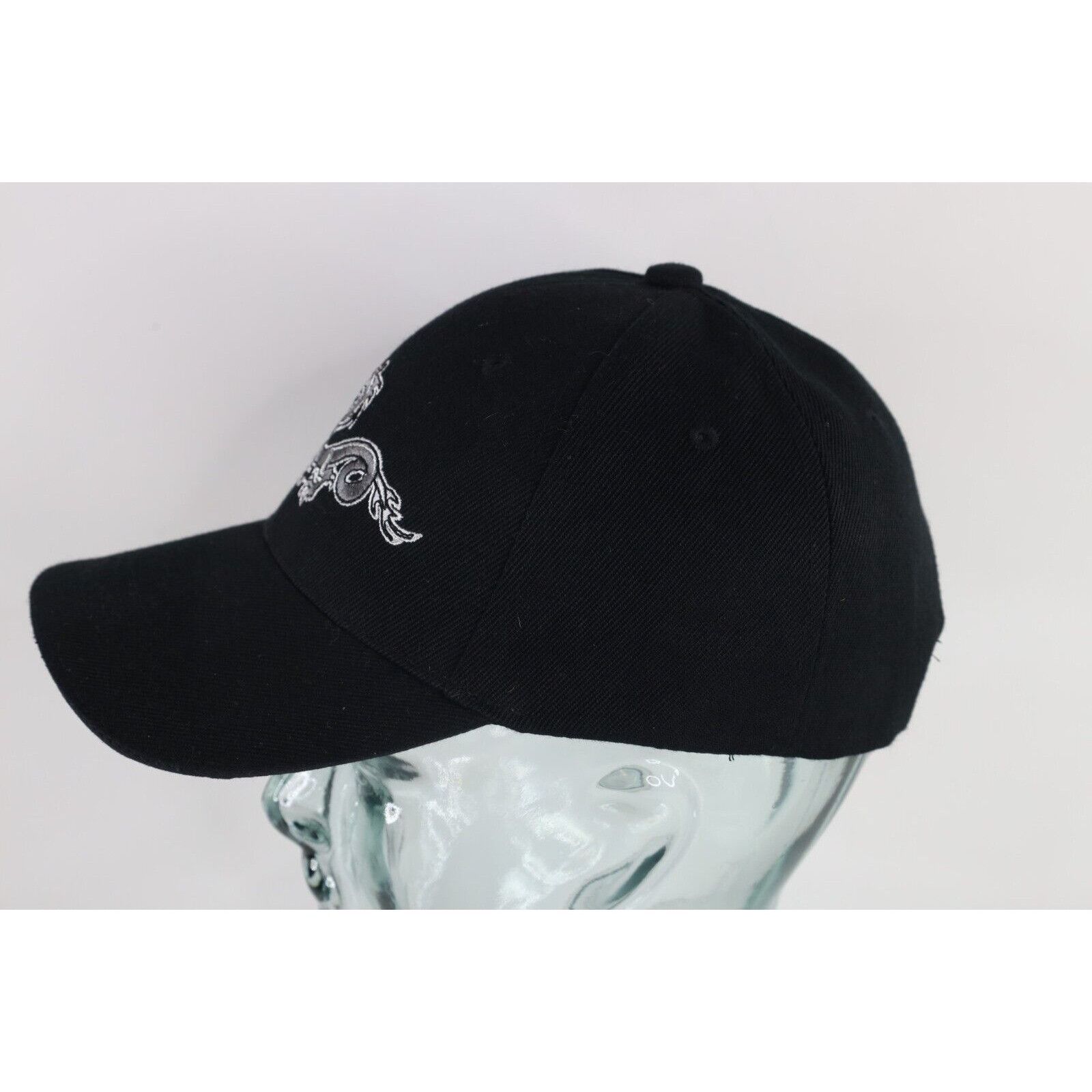 Vintage Vintage 90s Streetwear Faded Chinese Dragon Fire Flames Hat Size ONE SIZE - 3 Thumbnail