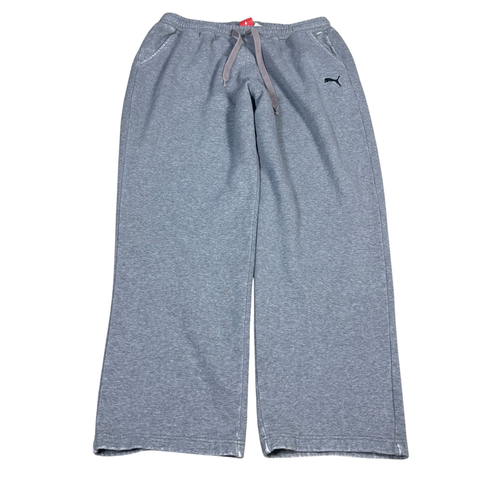 Puma vintage y2k 2000s PUMA baggy wide leg gray sweatpants XL Size US 36 / EU 52 - 1 Thumbnail