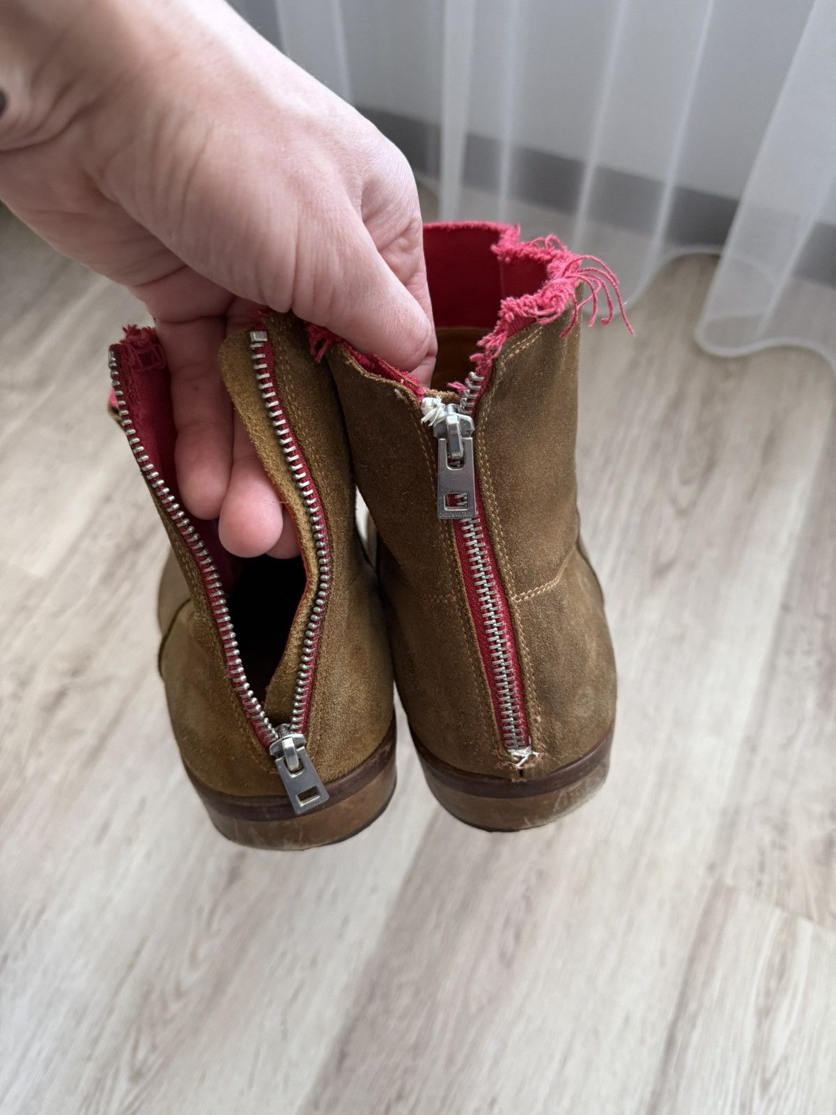 Zadig & Voltaire Zadig & Voltaire Suede Ankle Boots Brown EU 44 / US 11 Size US 11 / EU 44 - 22 Thumbnail