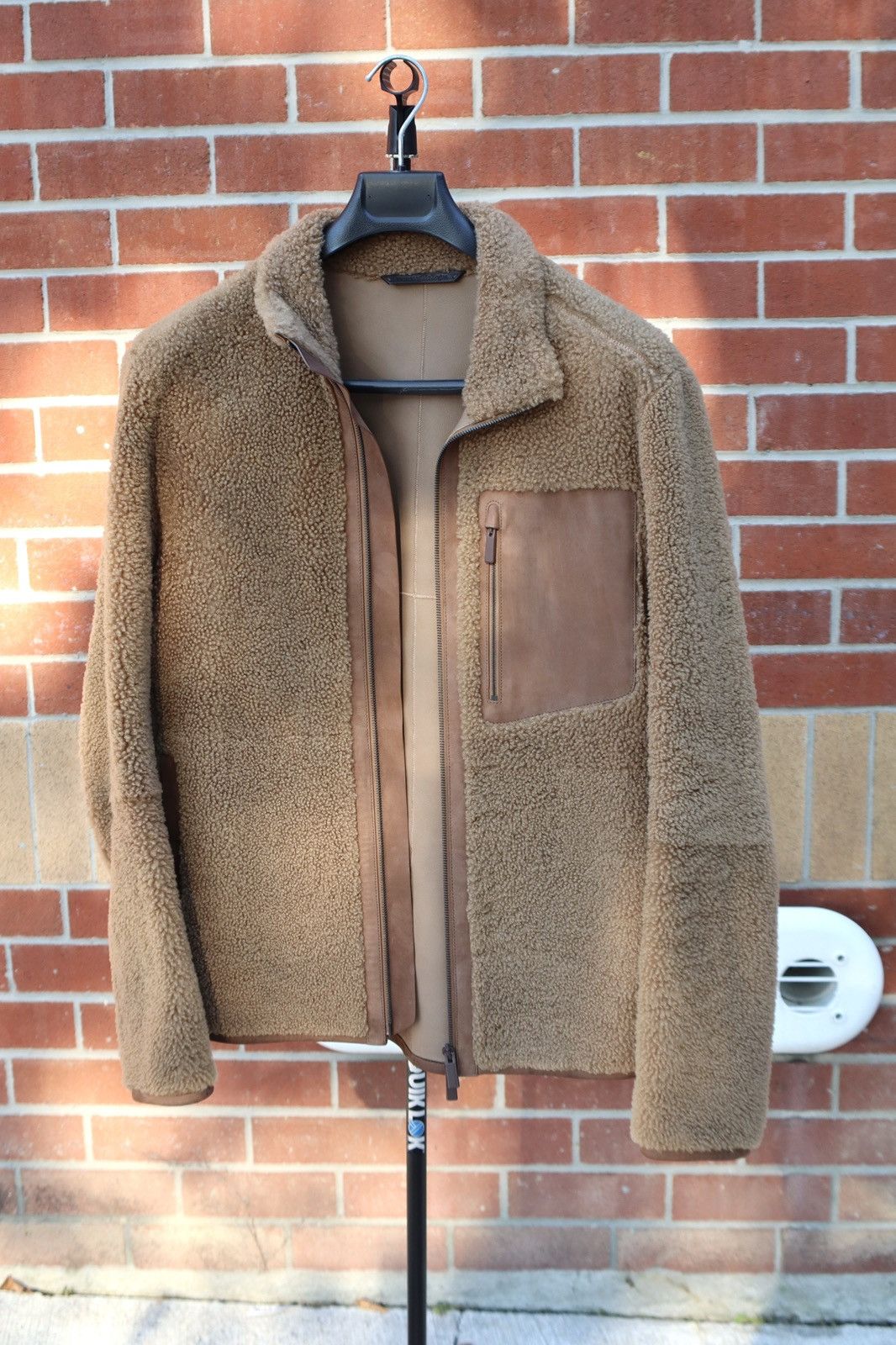 Ermenegildo Zegna Ermenegildo Zegna shearling leather jacket Size US M / EU 48-50 / 2 - 3 Thumbnail