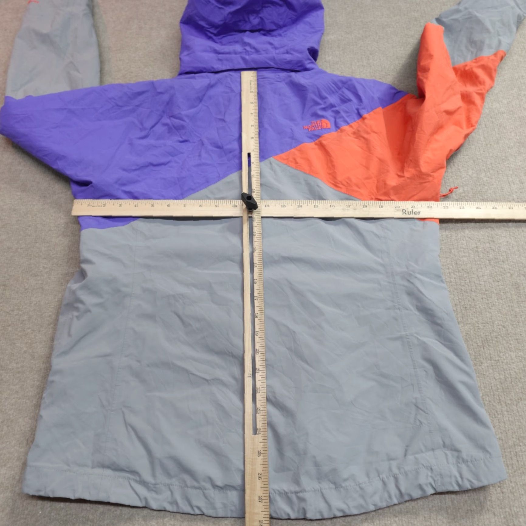 The North Face The North Face Womens Jacket L Gray Cinnabar Hyvent 3-in-1 Jacket Hooded Full Zip Regular Polyester Size L / US 10 / IT 46 - 6 Thumbnail