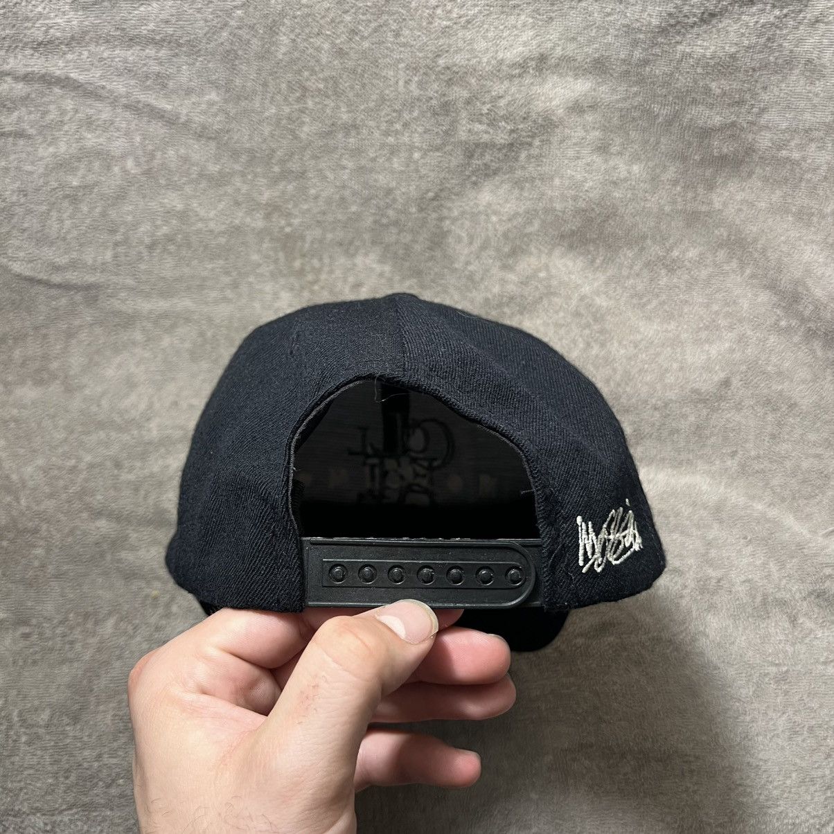 Mossimo × Vintage Vintage 90s Mossimo Collections SnapBack Hat Spell Out Skate Size ONE SIZE - 6 Thumbnail
