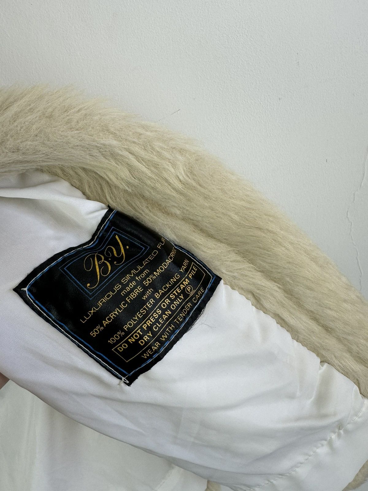 If Six Was Nine Vintage Rare Faux Fur y2K Style Coat Luxurious Simulated Fur Size M / US 6-8 / IT 42-44 - 7 Thumbnail