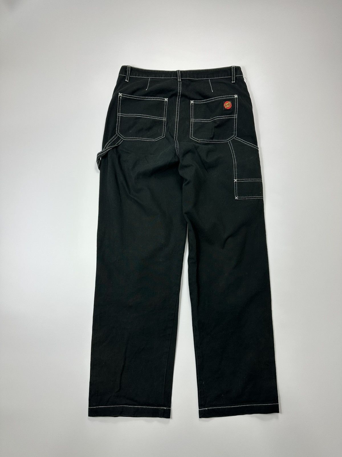 Santa Cruz Skateboards Santa Cruz Double Knee Baggy Pants Black Size US 34 / EU 50 - 2 Thumbnail