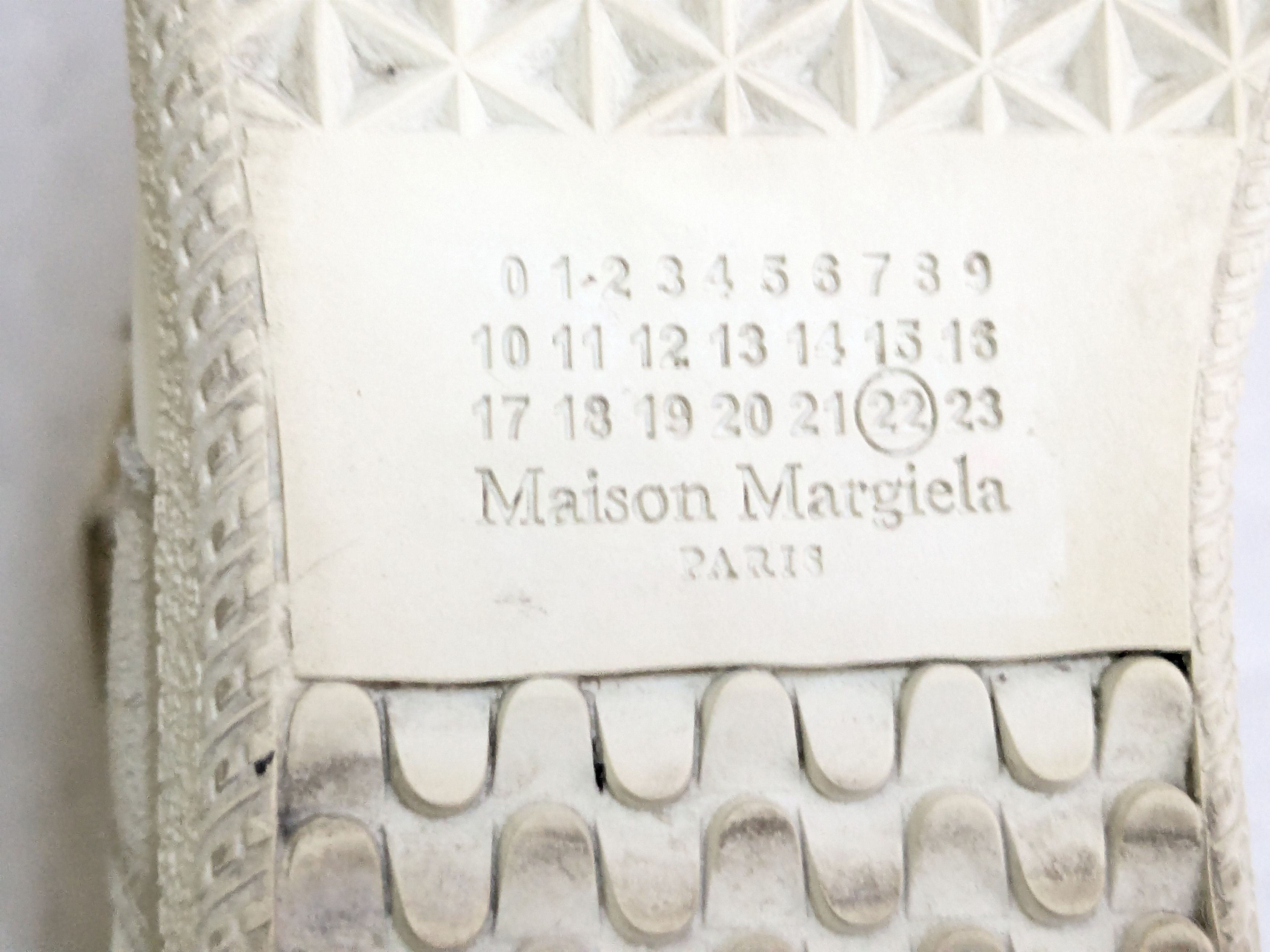 Maison Margiela Maison Margiela GAT Replica White Gray 38.5 8.5 Size US 8.5 / IT 38.5 - 13 Thumbnail