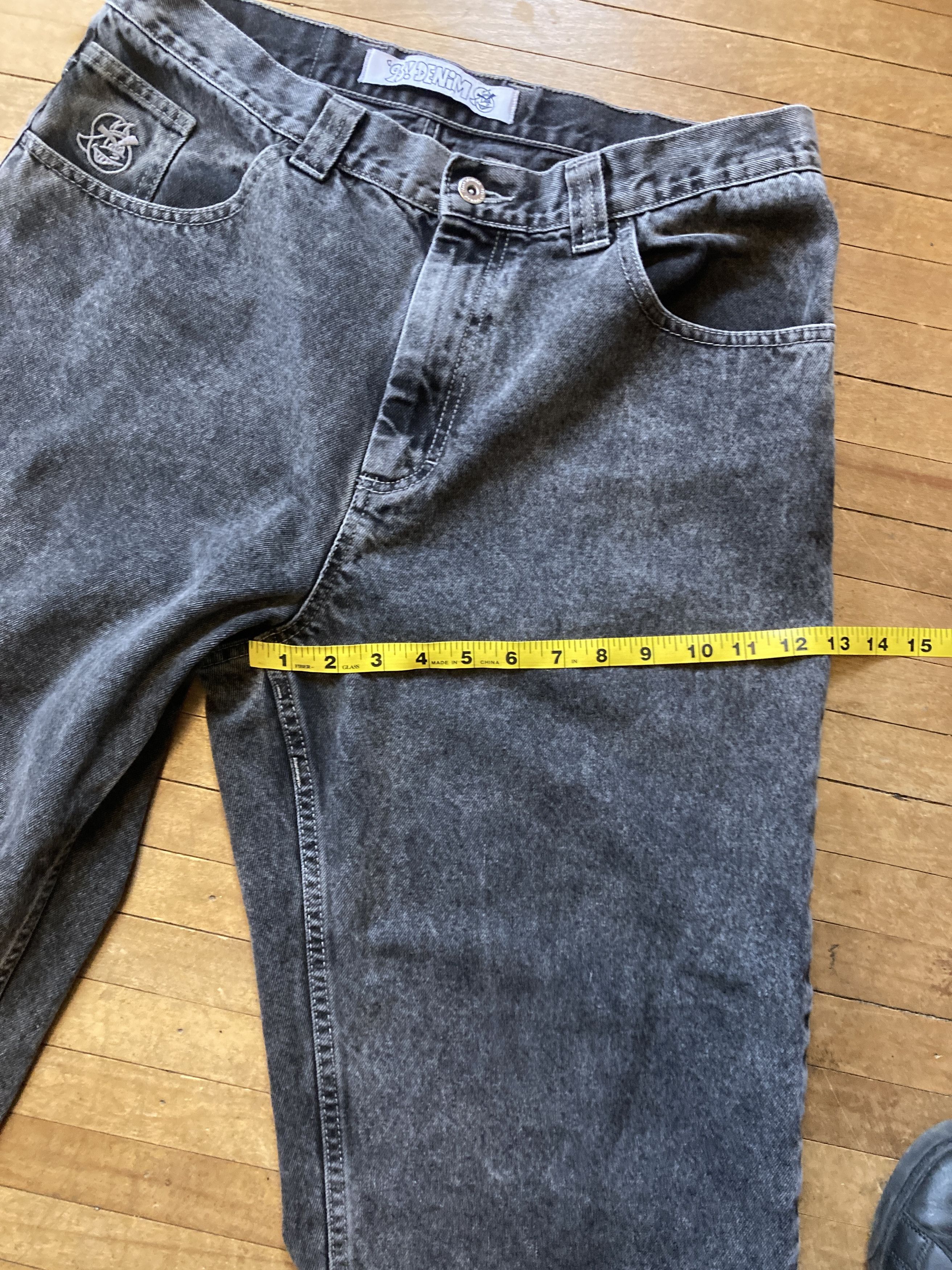 Polar Skate Co. Polar Skate Co. 93 Denim Black/Silver 34/32 Size US 34 / EU 50 - 7 Thumbnail