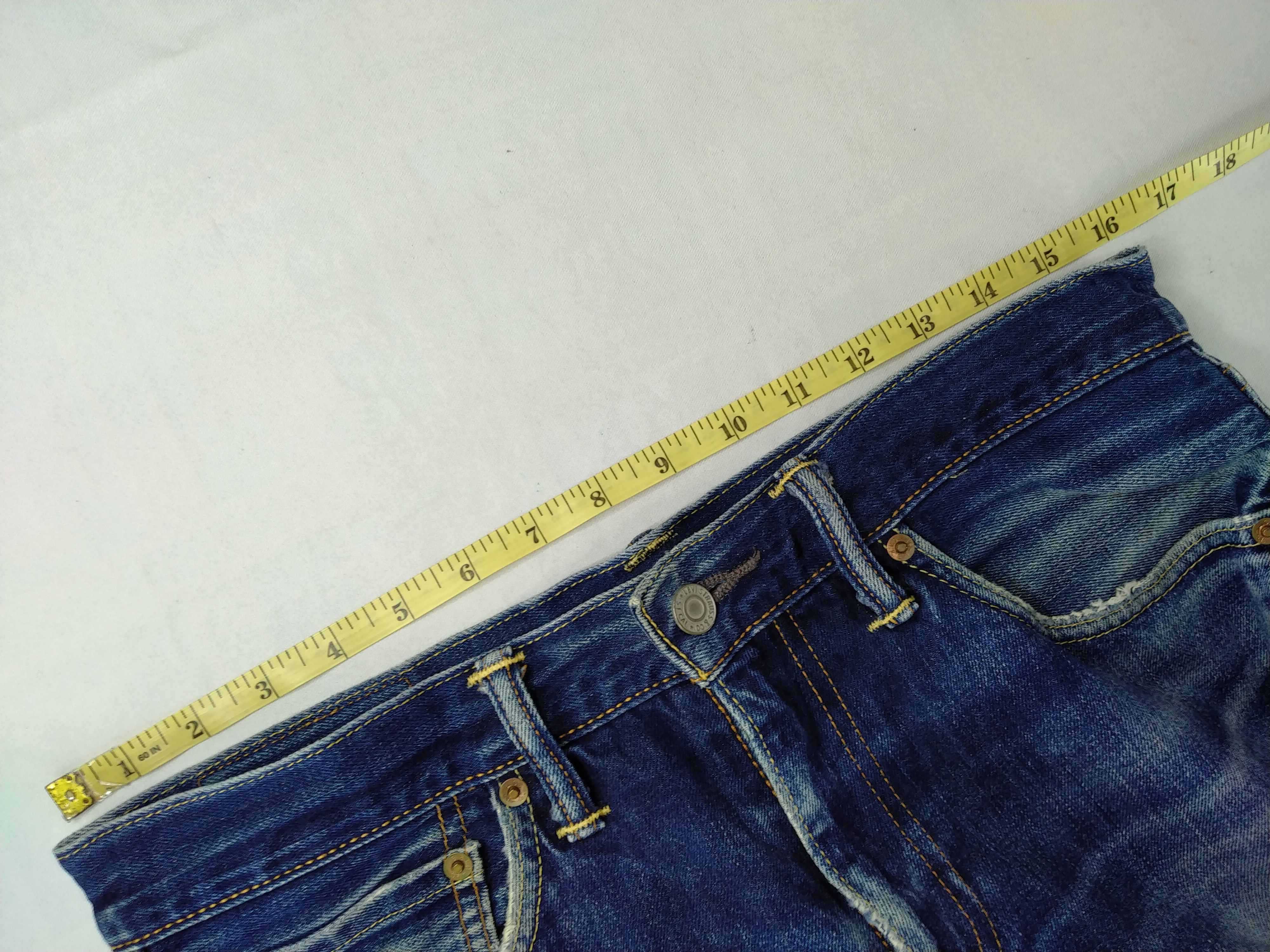 Levi's Distressed Levi's 527 Flare Denim 32x30.5 -JN686 Size US 32 / EU 48 - 5 Thumbnail