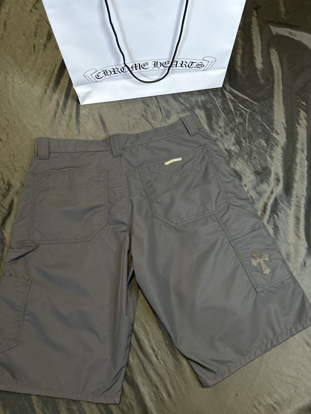 Chrome Hearts Chrome Hearts Double Knee Black Carpenter with Lucky Patch. Size US 34 / EU 50 - 4 Thumbnail