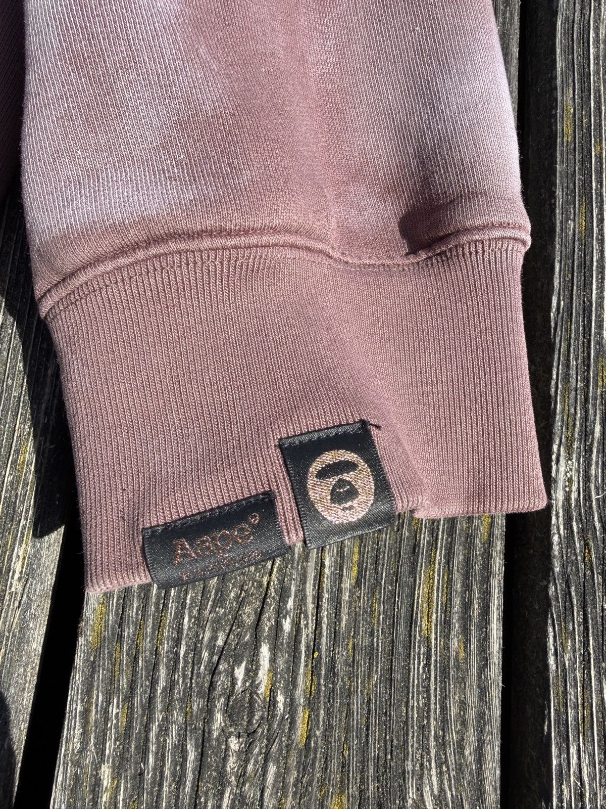 Aape AAPE - BAPE UNVS Hoodie in Brown Size US XL / EU 56 / 4 - 6 Thumbnail