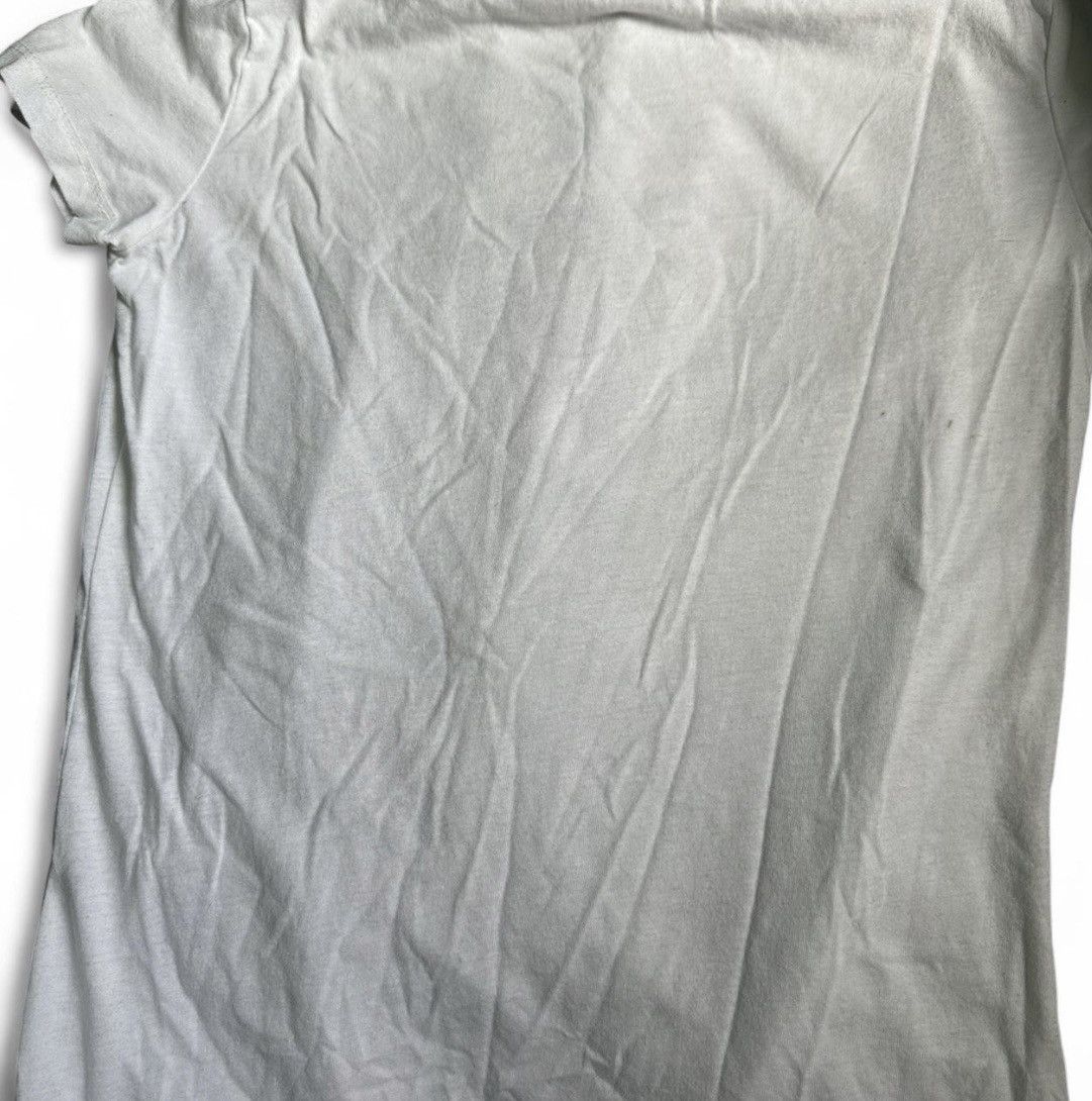 Aeropostale Aeropostale Classic Tee — White with Gray Embroidered Print Size M / US 6-8 / IT 42-44 - 2 Thumbnail