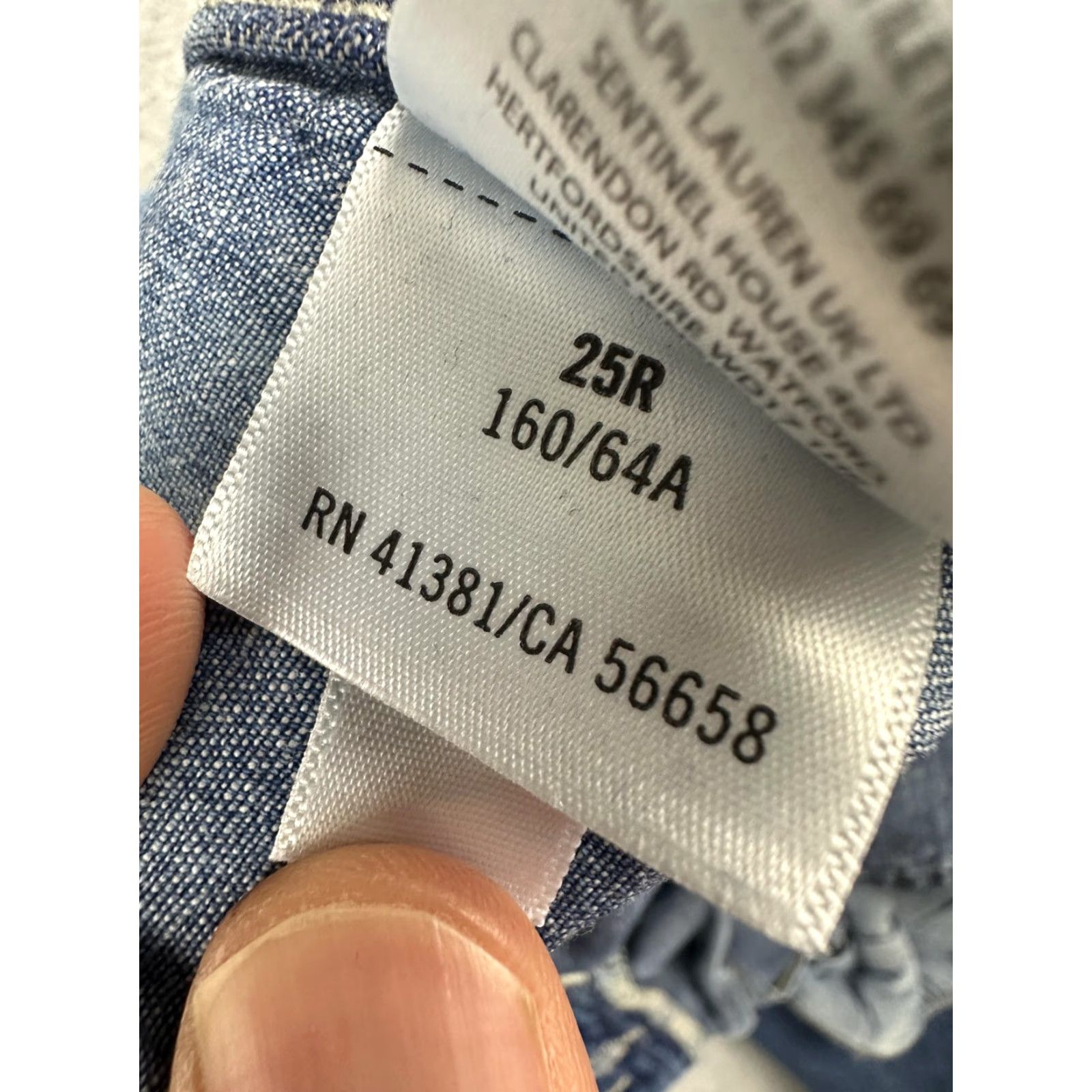 Polo Ralph Lauren Polo Ralph Lauren Jeans Womens 25R Blue High Rise Pleated Relaxed Tapered Denim Size 42" / US 20 - 4 Thumbnail