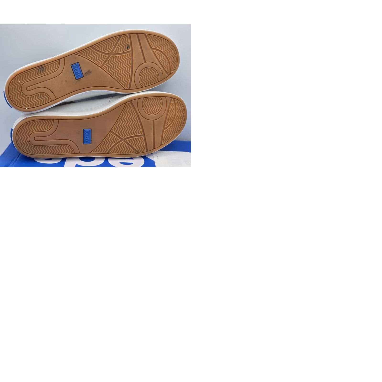Keds Keds Women's Center4-100 White Leather Sneakers US 7M - Used Good Size US 4 / IT 34 - 9 Thumbnail