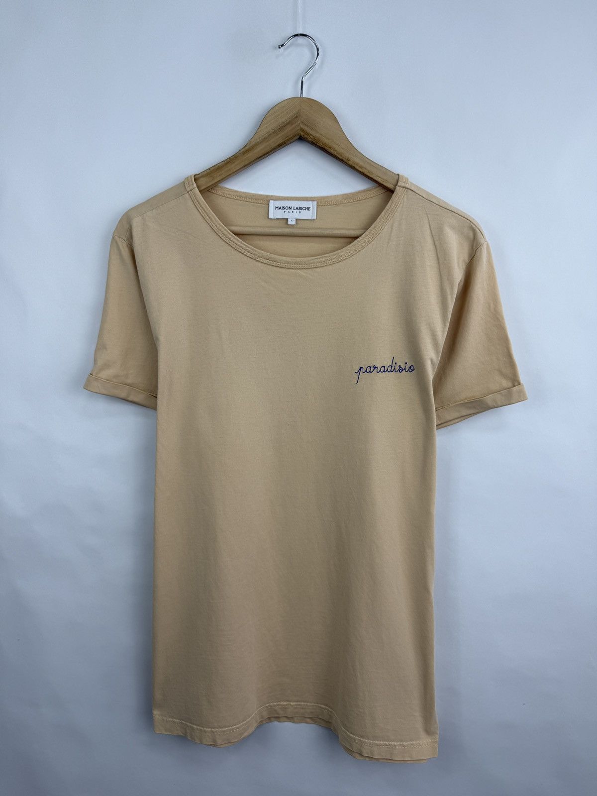 Maison Labiche 🇫🇷 Maison Labiche Paris Paradiso Luxury T-Shirt Rare Retro Size US L / EU 52-54 / 3 - 3 Thumbnail