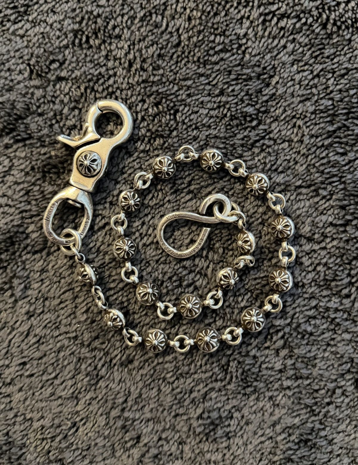 Chrome Hearts Single Clasp 24” Cross Ball Wallet Chain Size ONE SIZE - 2 Thumbnail