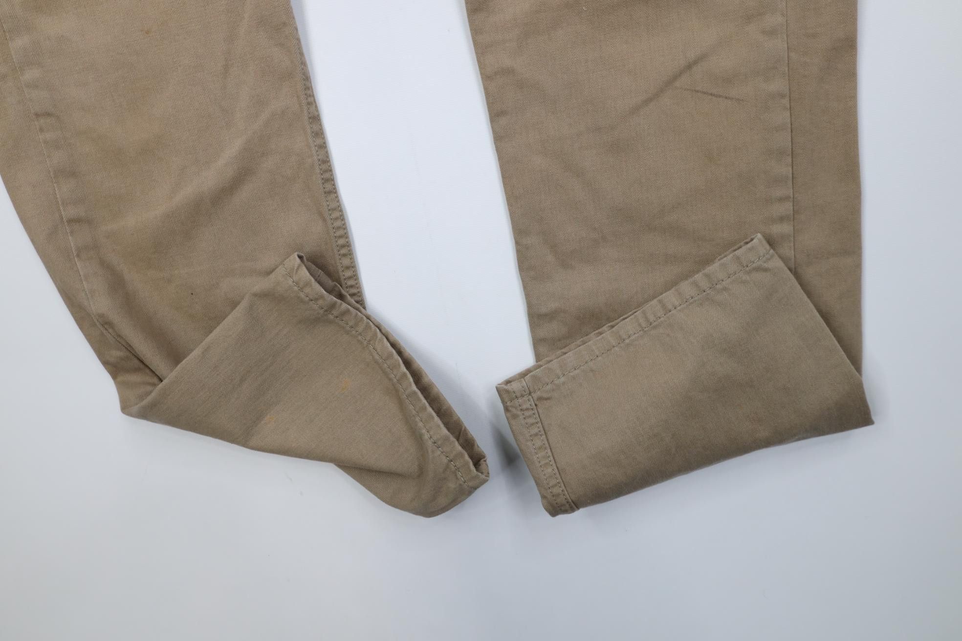 Levi's Vintage Y2K Levis 505 Regular Straight Leg Jeans Brown Size US 34 / EU 50 - 5 Thumbnail