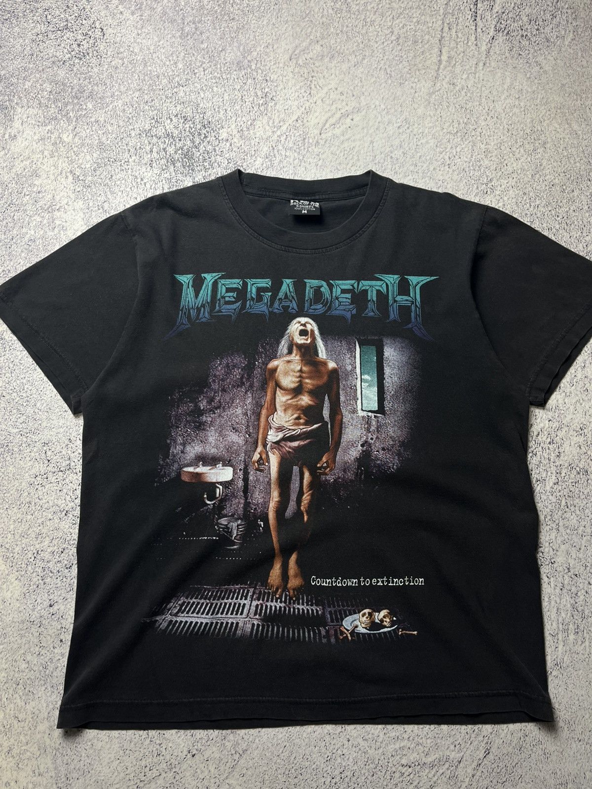 Band Tees Vintage Megadeth T-Shirt Single Stitch Reprint Moder Y2K Size US M / EU 48-50 / 2 - 7 Thumbnail