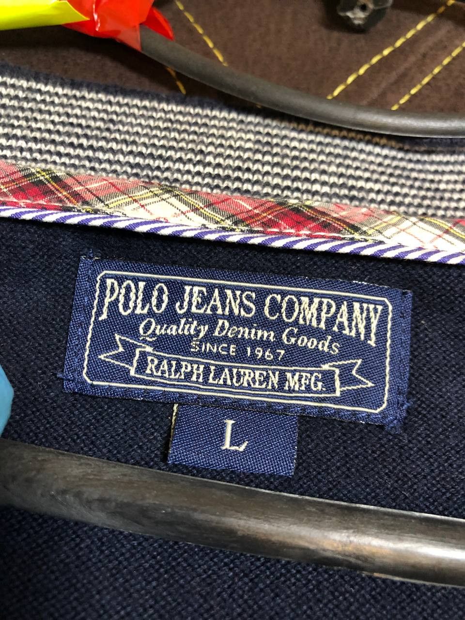 Polo Ralph Lauren Polo Ralph Lauren V-Neck Cardigan Sweater Navy Blue Size US L / EU 52-54 / 3 - 2 Thumbnail