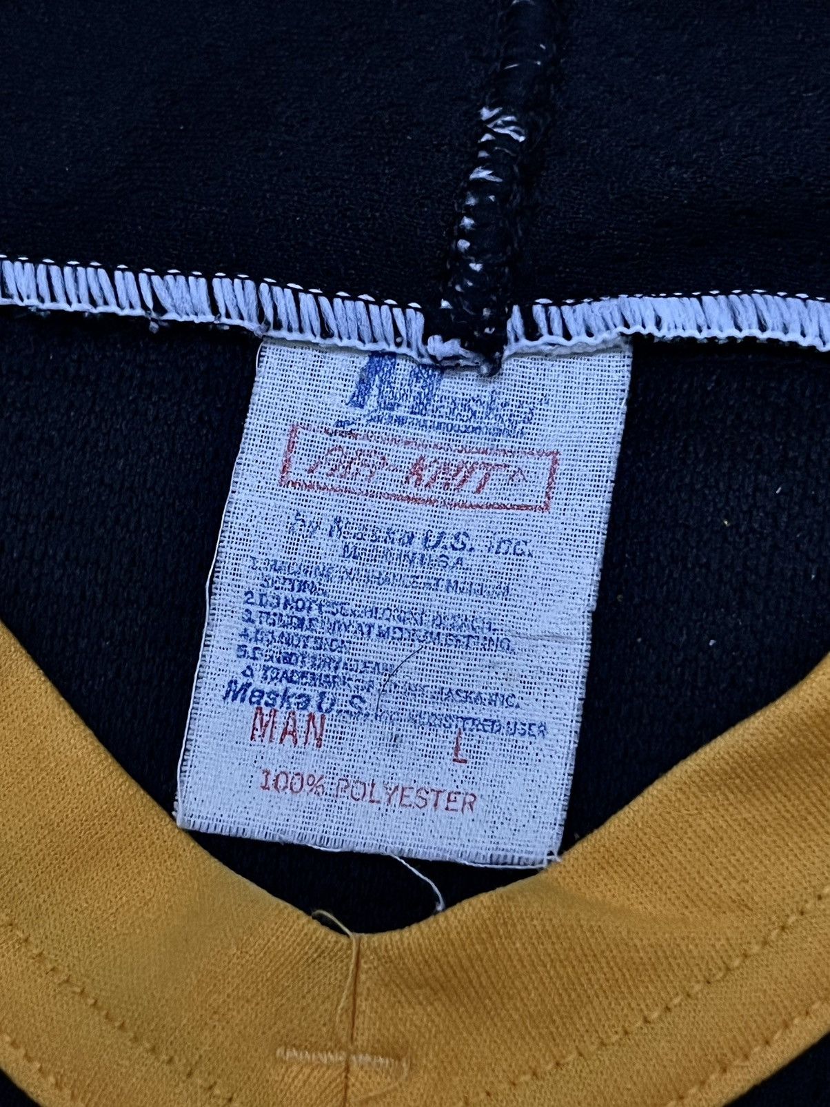 NHL Vintage CCM Boston Bruins NHL 35 Andy Moog hockey jersey Size US L / EU 52-54 / 3 - 8 Thumbnail