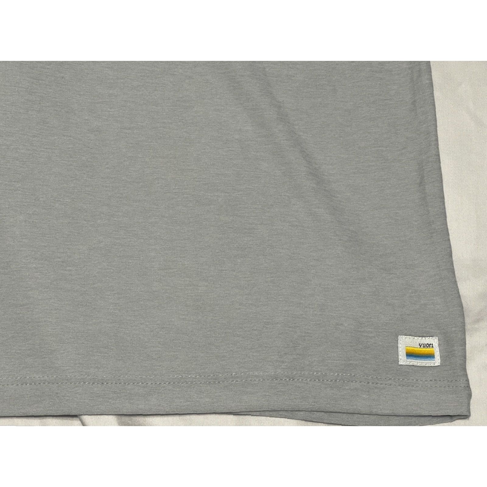Vuori Vuori Mens Polo Shirt L Gray Strato Tech Performance Slim Short Sleeve Collared Button Breathable Stretch Vintage: No Size US L / EU 52-54 / 3 - 2 Thumbnail