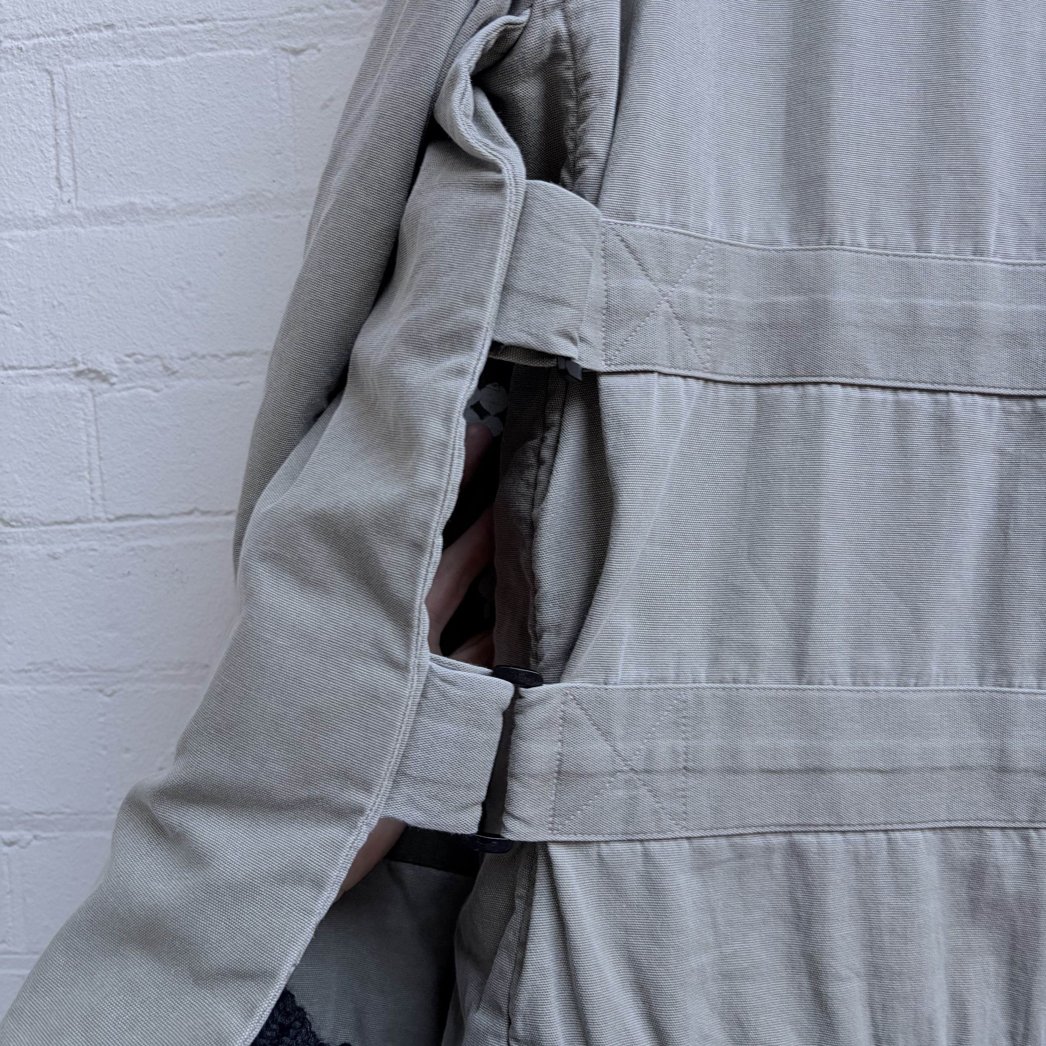 Griffin Griffin ss2001 “Seatbelt” Modular Collared Jacket Size US L / EU 52-54 / 3 - 8 Thumbnail