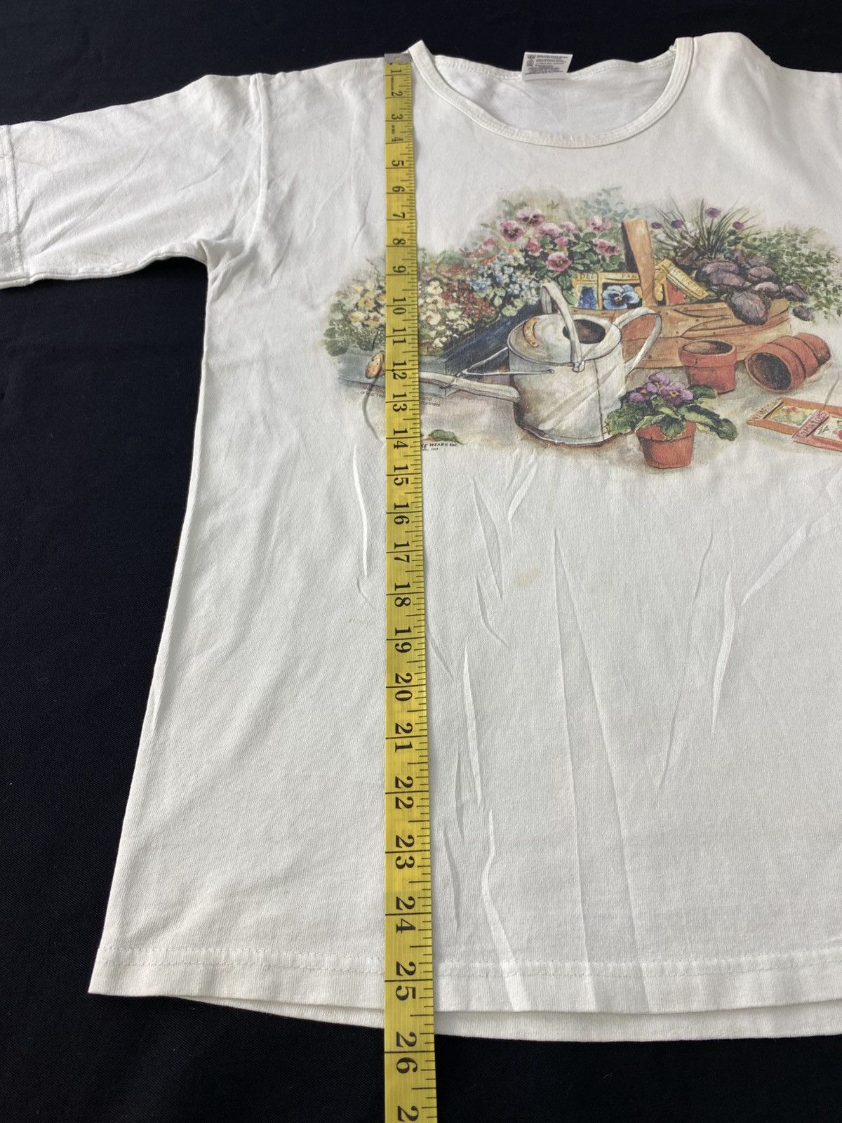 Impulse 90s Cols, OH Impulse Wear Wild Flower Floral Graphic Tee Size M / US 6-8 / IT 42-44 - 9 Thumbnail
