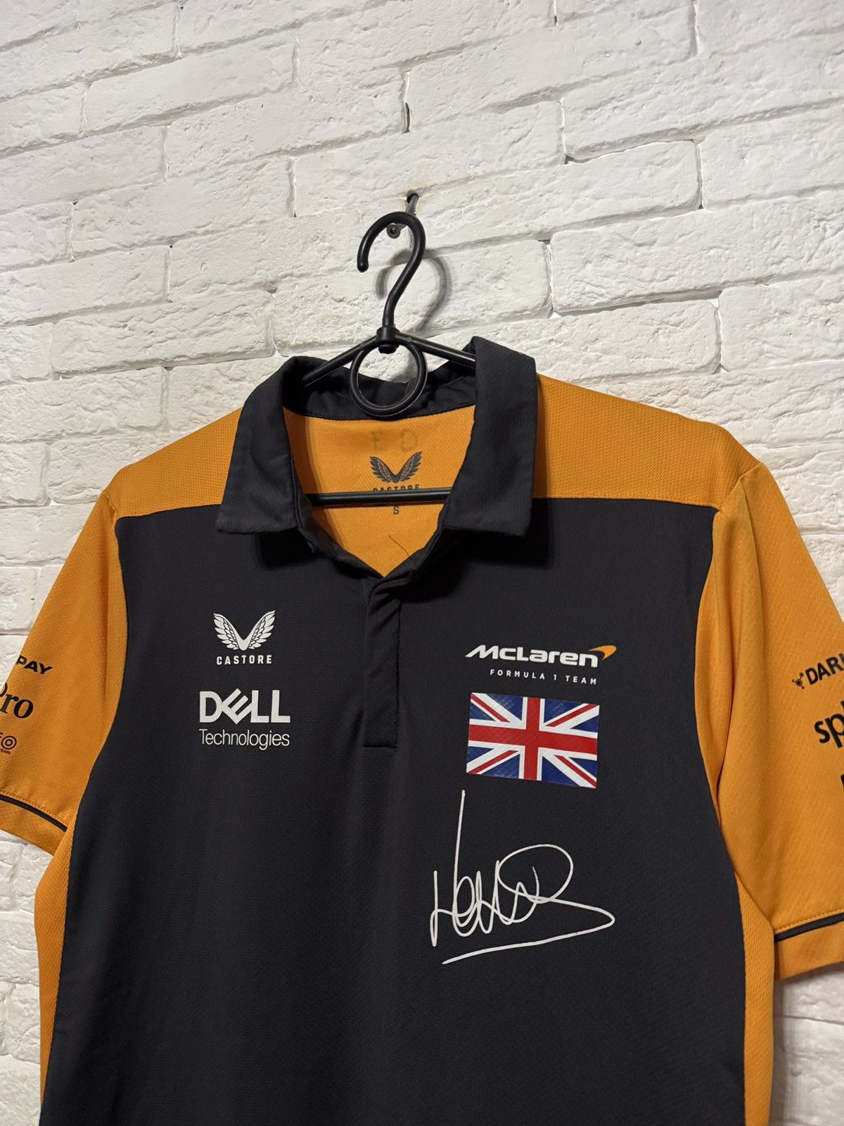 Castore Castore McLaren Lando Norris 2023 Racing Jersey F1 Shirt Size US S / EU 44-46 / 1 - 2 Thumbnail