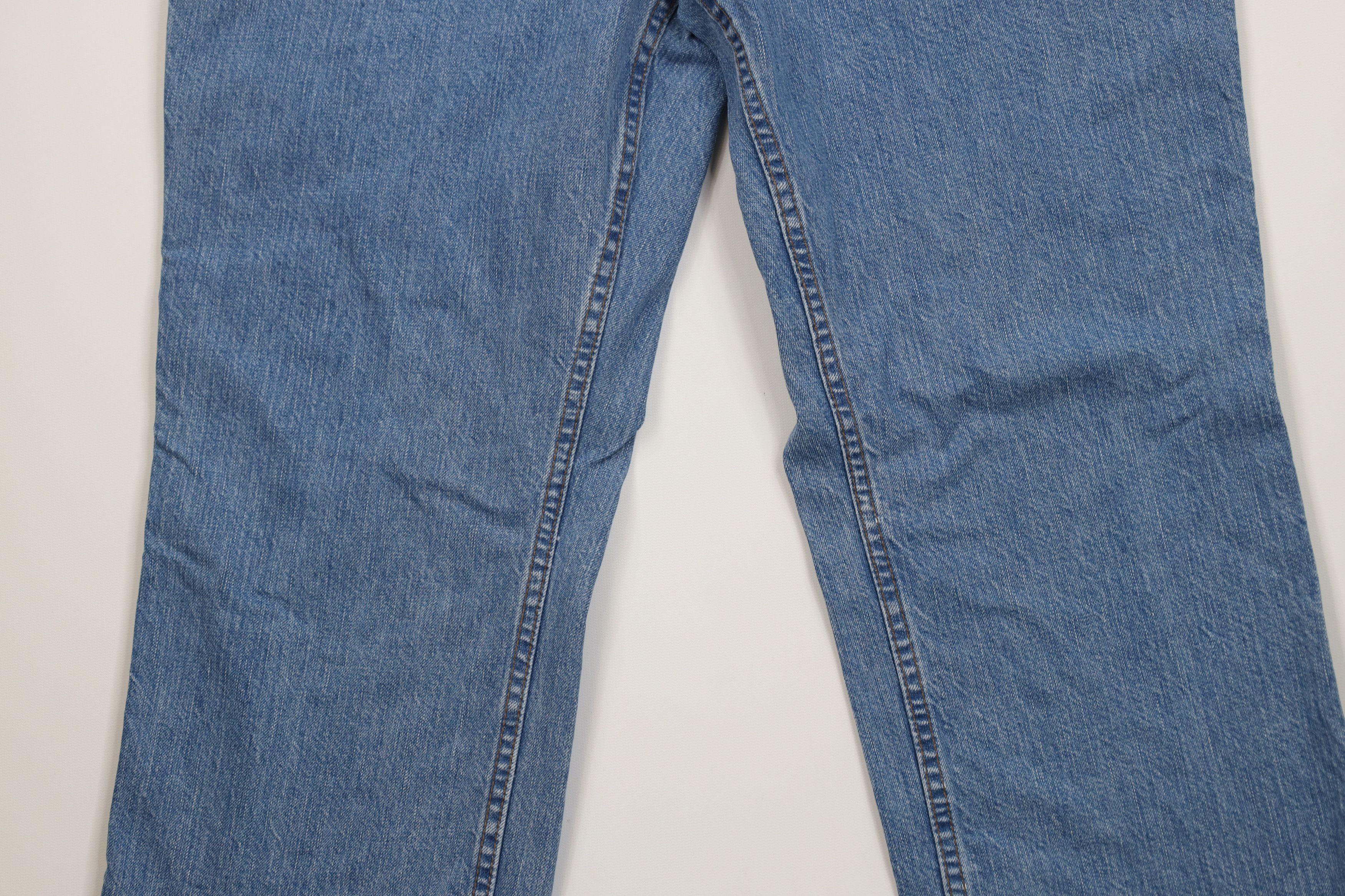 Carhartt Vintage Y2K Carhartt Spell Loose Fit Denim Jeans Blue Cotton Size US 33 - 3 Thumbnail