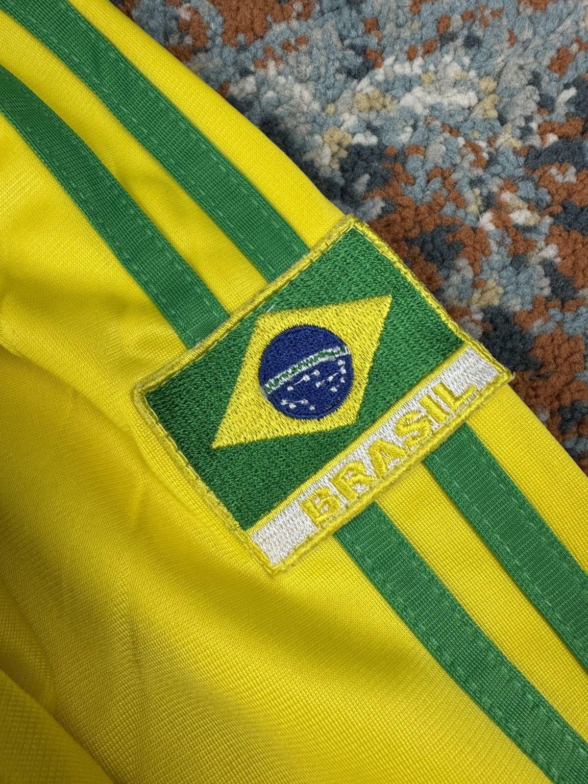 Vintage Vintage Y2K Brazil soccer football blokecore track zip sweat Size US XL / EU 56 / 4 - 11 Thumbnail