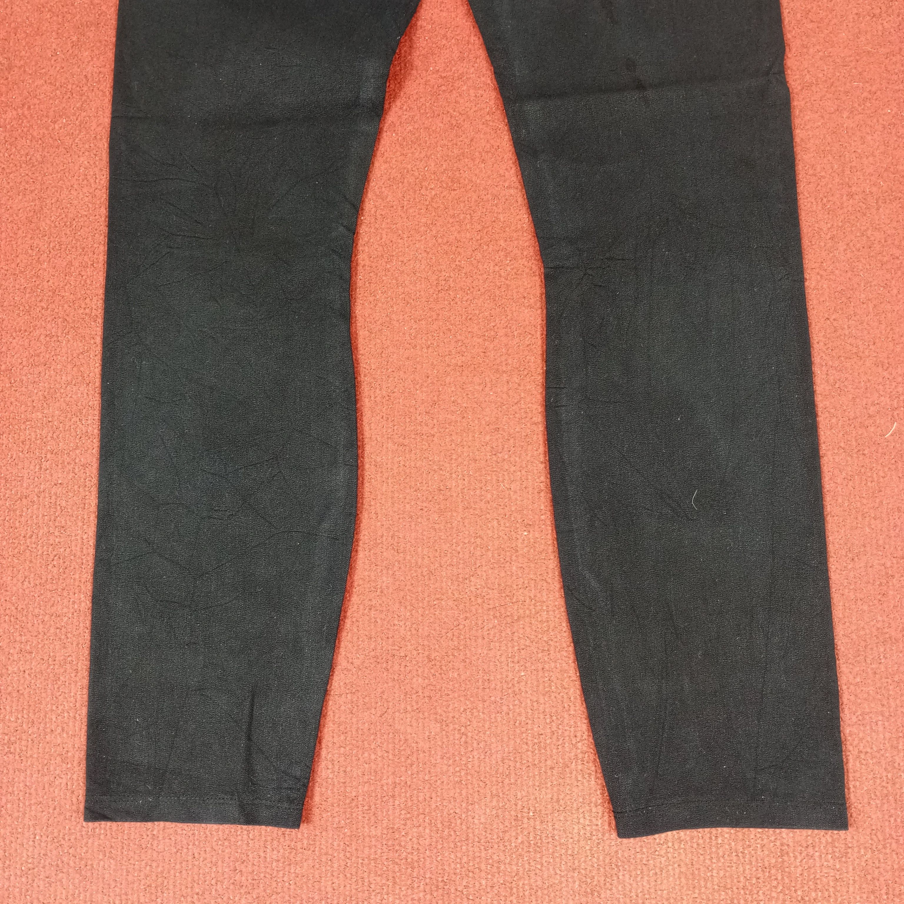 Helmut Lang × Vintage Helmut Lang Designer Brand Style Legging Pants Size 28" / US 6 / IT 42 - 6 Thumbnail