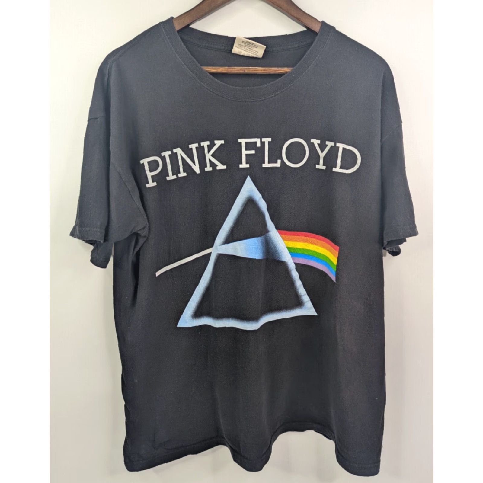Vintage VINTAGE MC5 Boyc T-Shirt - Pink Floyd Dark Side of the Moon Skull 3XL Black Mens Shirt 3XL Size US XXL / EU 58 / 5 - 3 Thumbnail