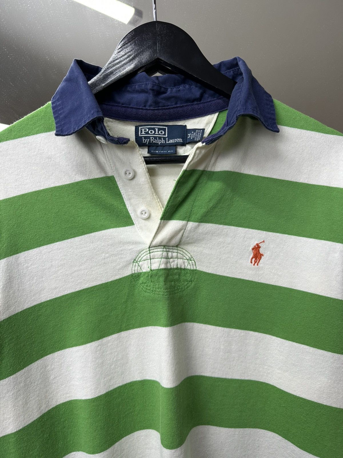 Polo Ralph Lauren Vintage Polo Ralph Lauren Rugby Polo Long Sleeve RRL Drake Size US M / EU 48-50 / 2 - 4 Thumbnail