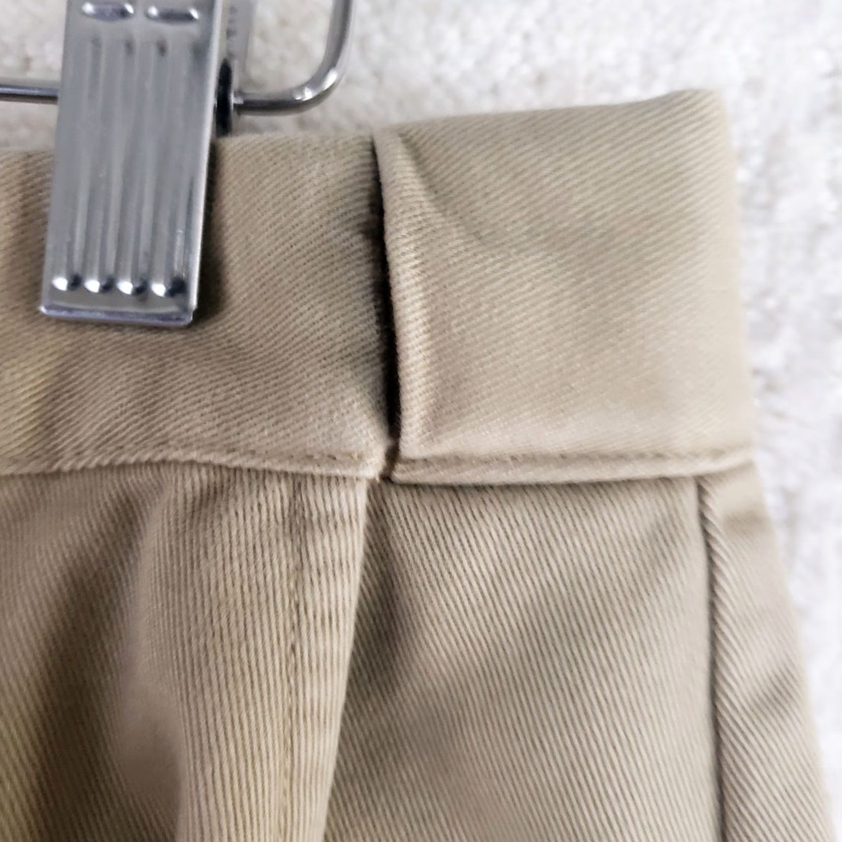 Vintage LL Bean Pants Mens 37X29 Khaki Cotton Adjustable Comfort Waist Straight Leg NWT Size US 37 - 5 Thumbnail