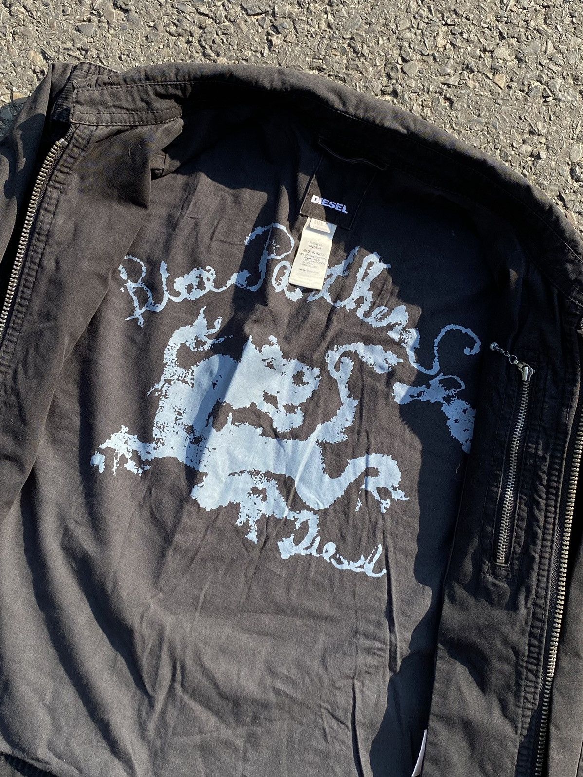 Diesel × Japanese Brand Vintage Diesel Blue Panthers Japan Fighters squadron jacket Size US S / EU 44-46 / 1 - 9 Thumbnail