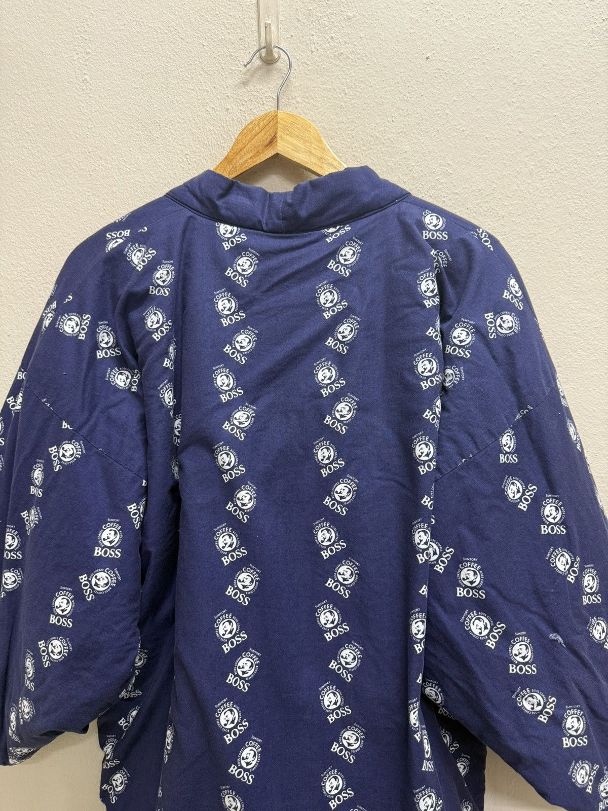 Japanese Brand Vintage Coffee Boss Fullprint Double Pocket Robe/Kimono Size US M / EU 48-50 / 2 - 15 Thumbnail
