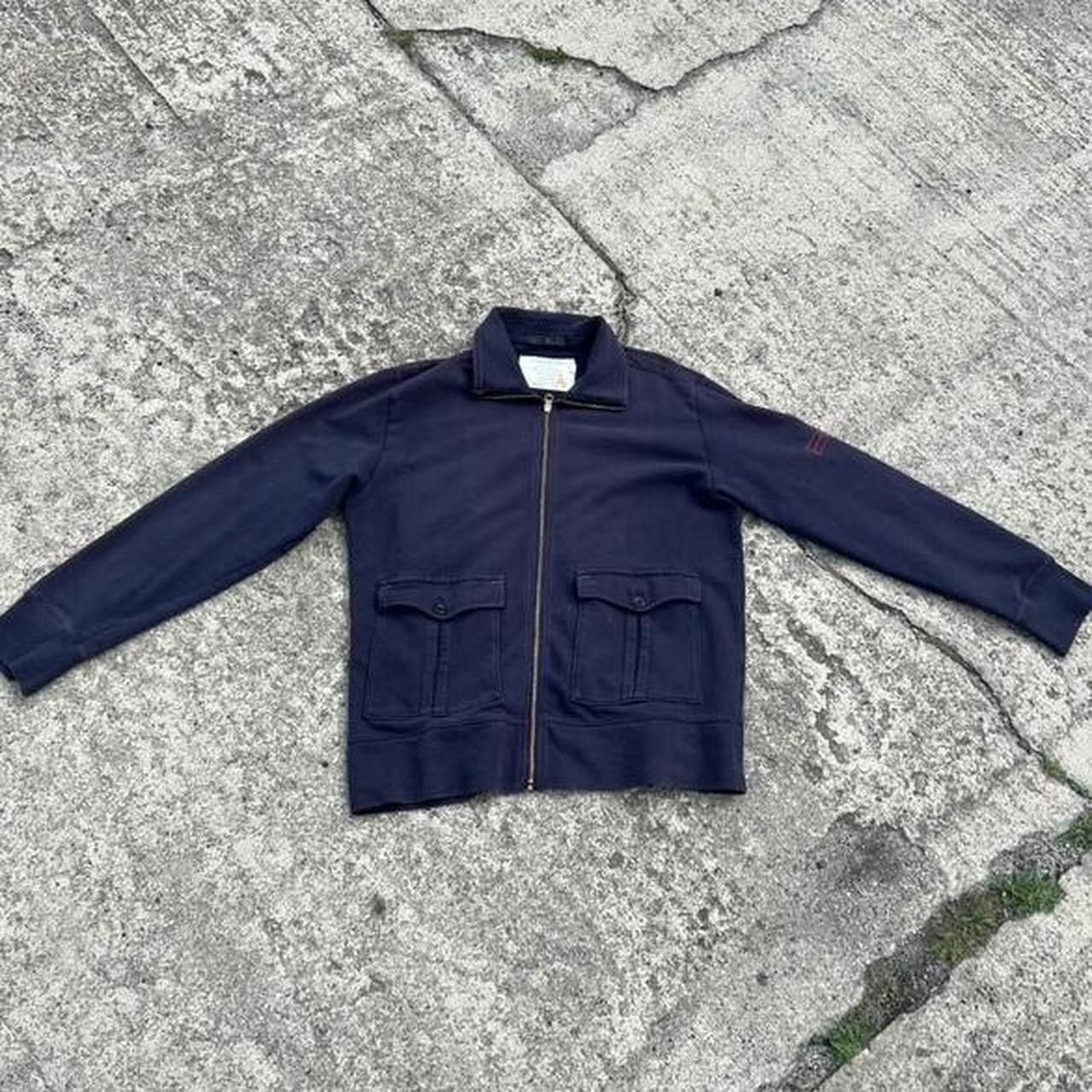 Massimo Osti × Stone Island Vintage Stone Island Denims Zip Jacket Y2K Massimo Osti Era Size US XXL / EU 58 / 5 - 6 Thumbnail