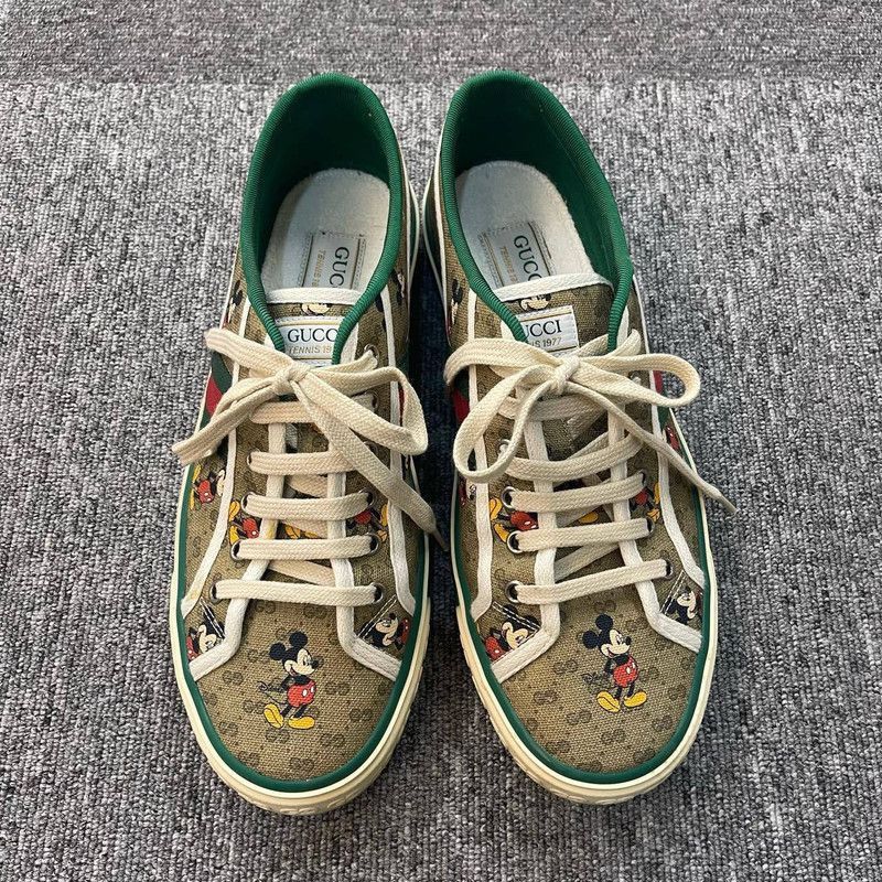 Gucci Gucci Disney 1977 Tennis Sneakers for Men - Size US 9.5 / EU 42-43 - 2 Thumbnail
