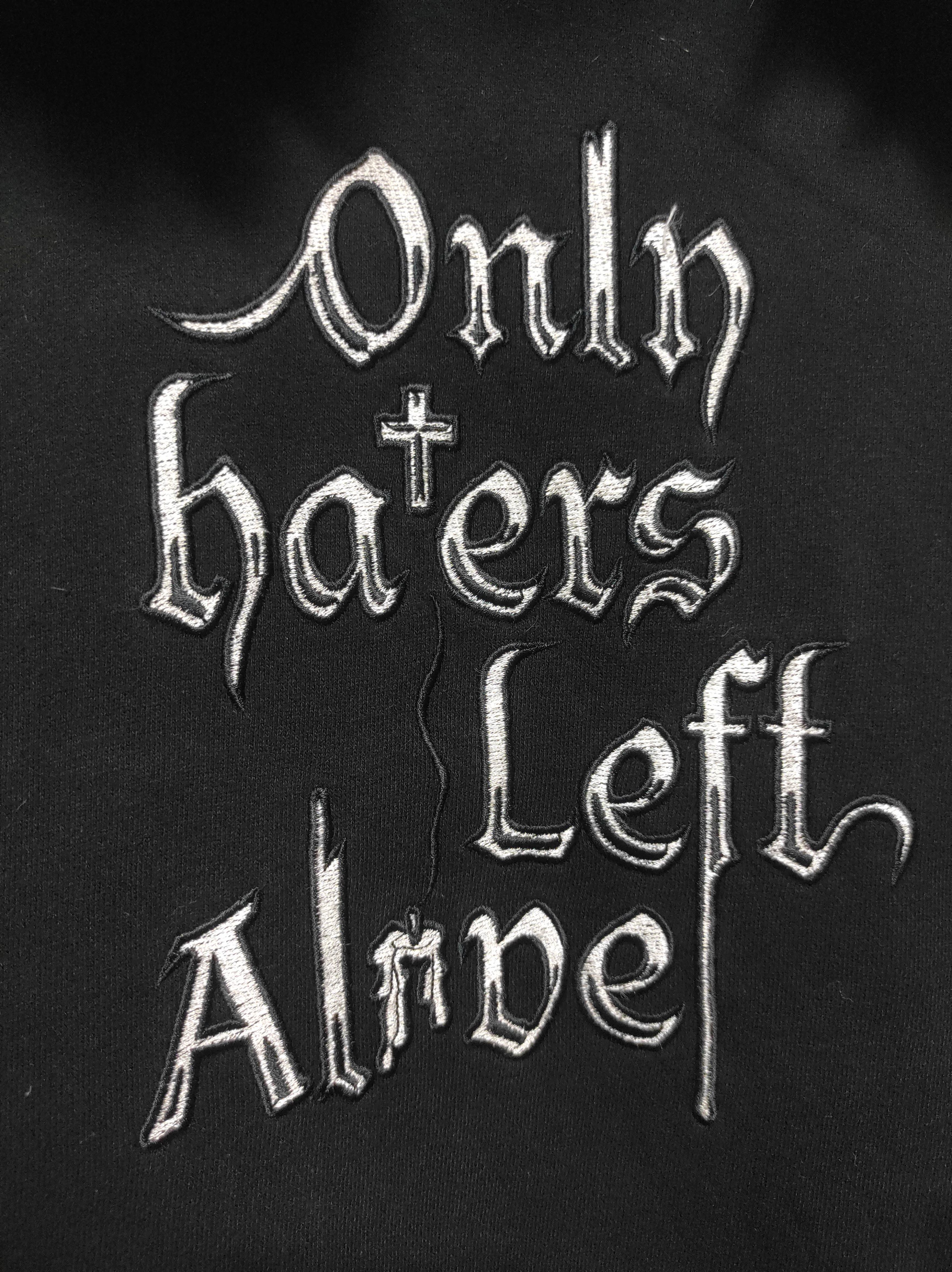 14th Addiction Noir Larmes Fur Hoodie IfSixWasNine LGB style Size US L / EU 52-54 / 3 - 3 Thumbnail