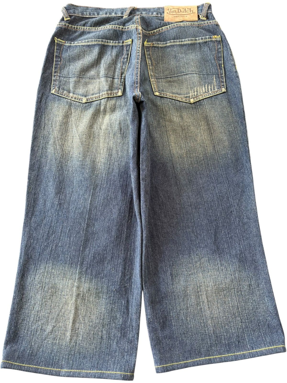 Von Dutch Vintage American Von Dutch Patches Baggy Jeans Size US 32 / EU 48 - 2 Thumbnail