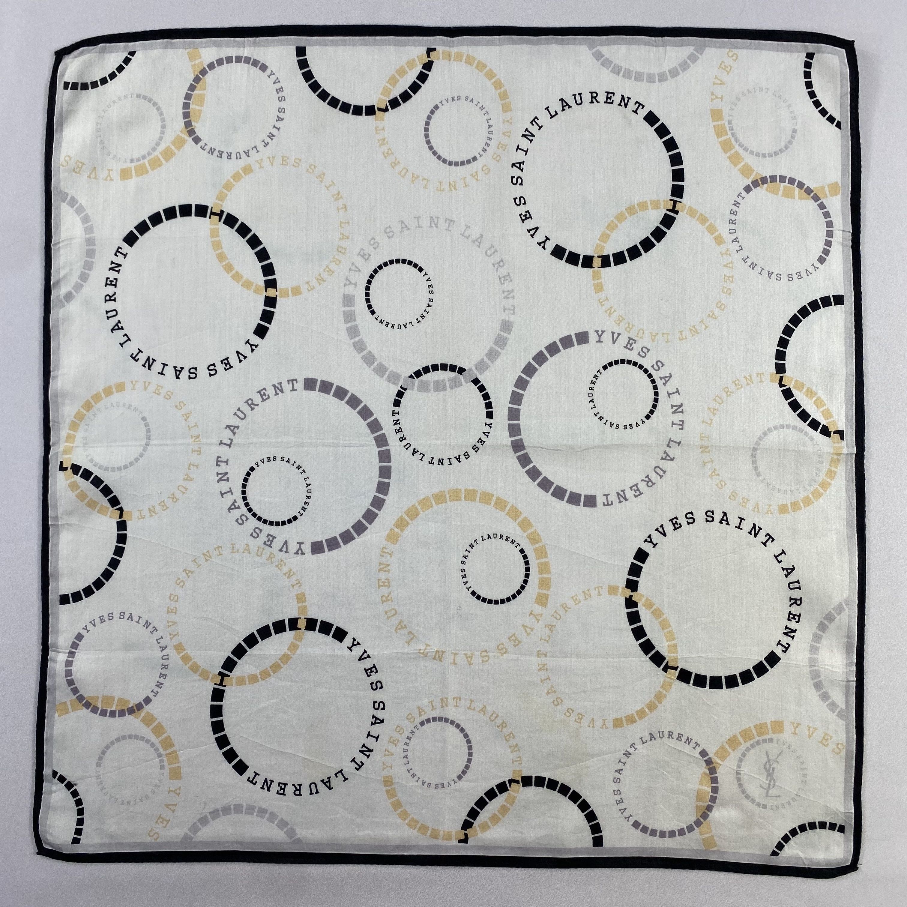 Vintage Yves Saint Laurent Neckerchief / Handkerchief-P623 Size ONE SIZE - 1 Thumbnail