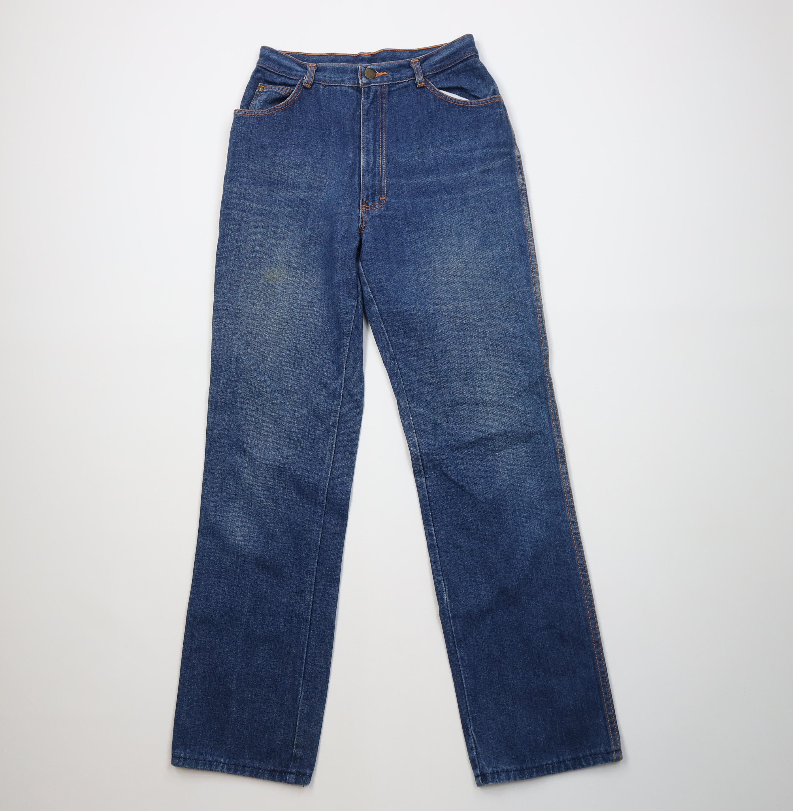 Vintage Vintage 90s Streetwear Straight Leg Denim Jeans Blue Size 32" / US 10 / IT 46 - 1 Thumbnail