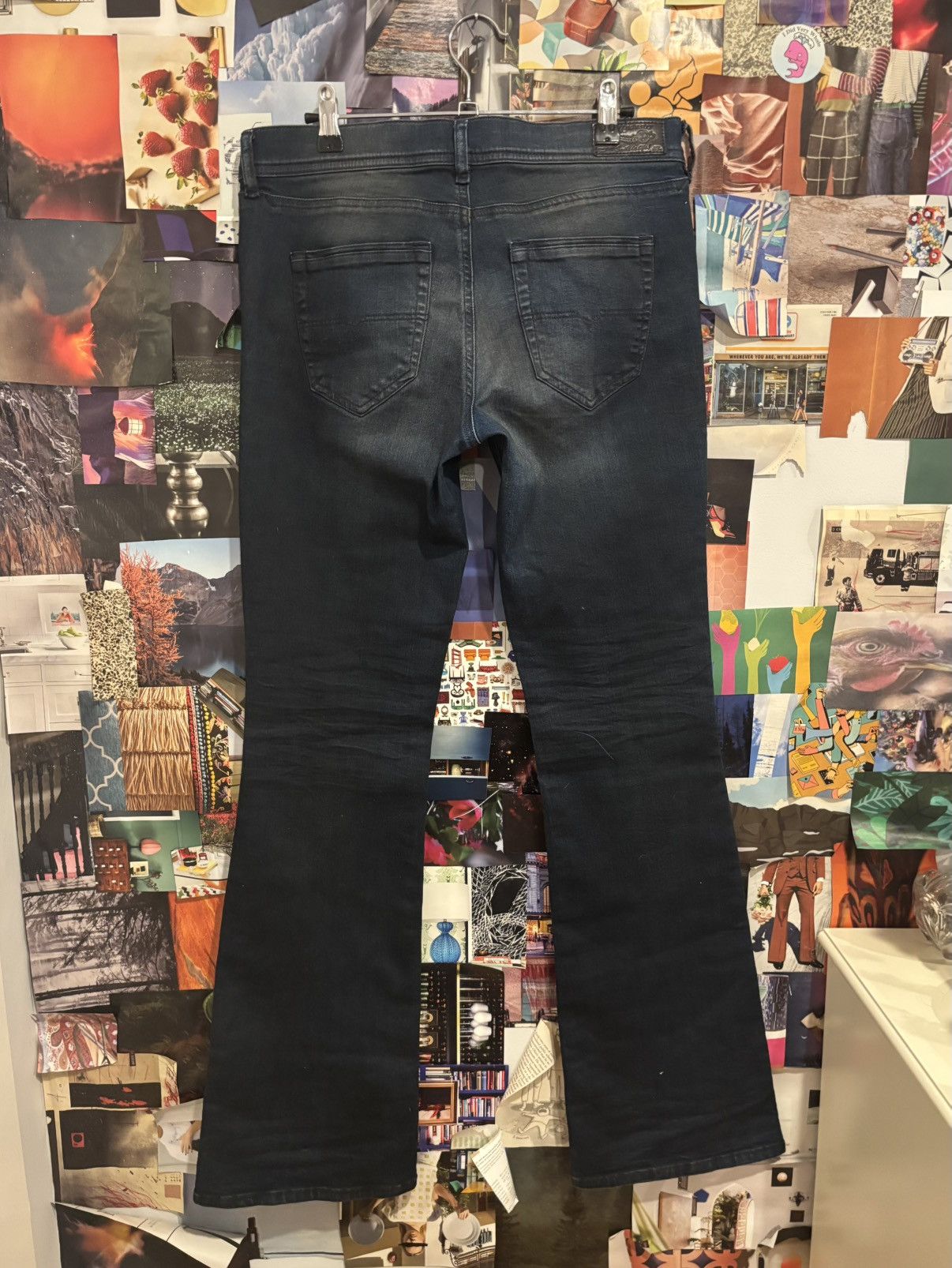 Diesel Diesel Slim Bootcut Lowleeh Jeans Womens 30 x 32 NWT Size 30" / US 8 / IT 44 - 2 Thumbnail