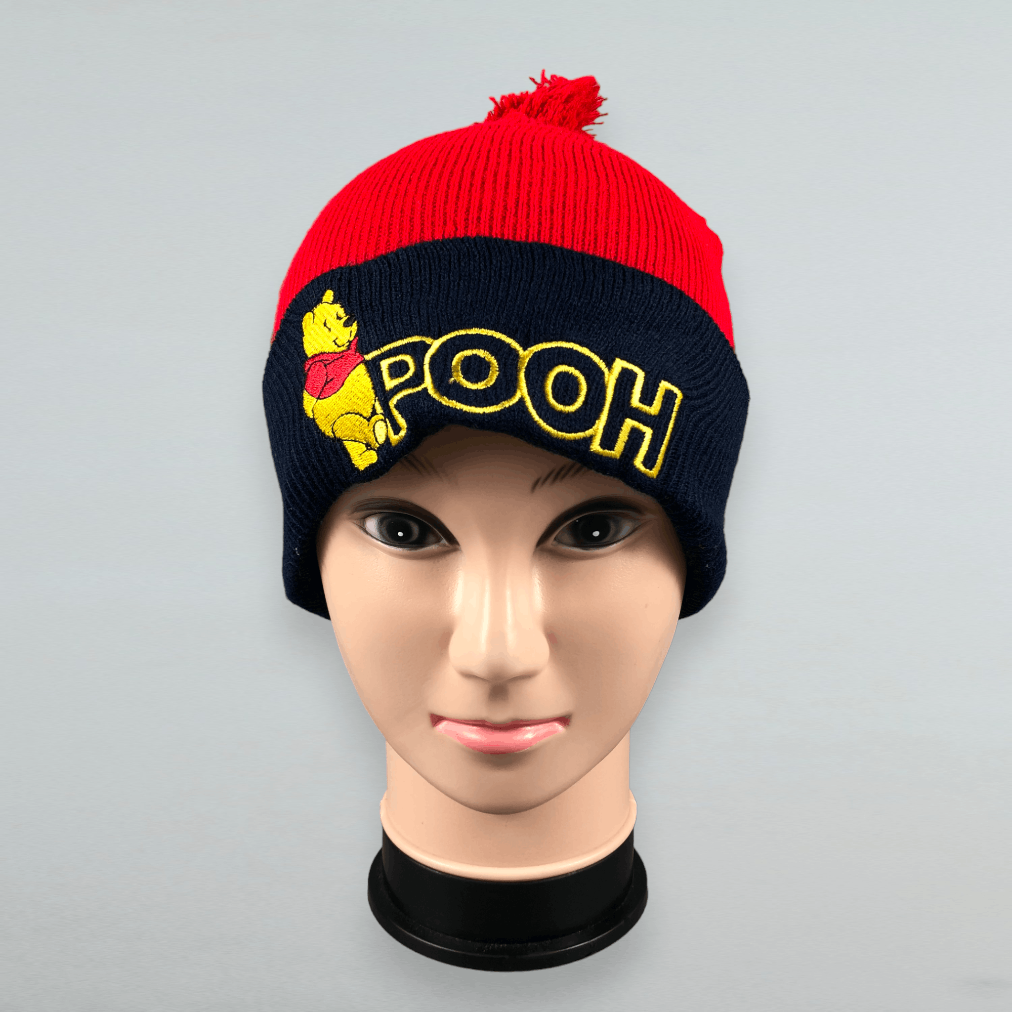 Disney × Japanese Brand Disney Pooh Beanie Snow Cap Hat Size ONE SIZE - 1 Thumbnail