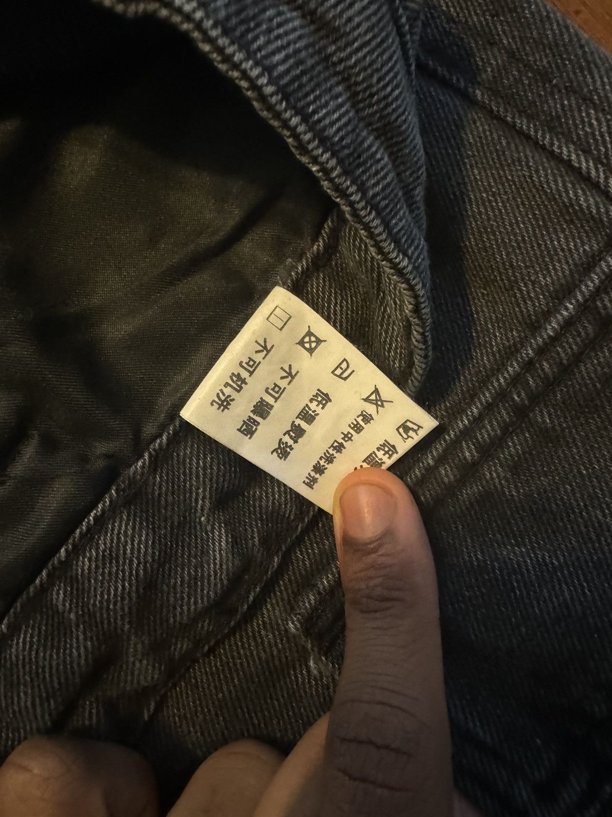 Vintage Cargo Denim Pants Size US 30 / EU 46 - 4 Thumbnail