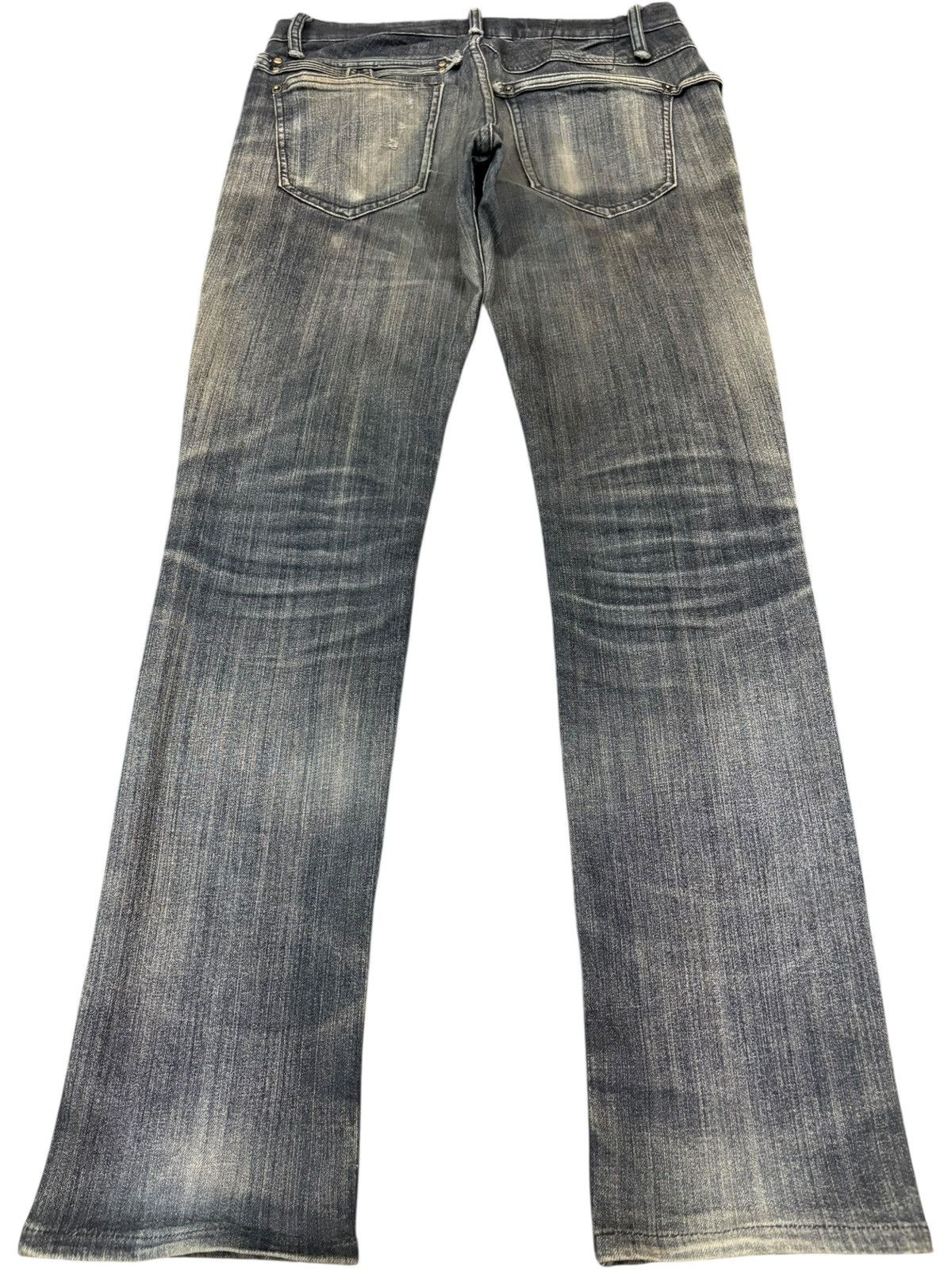 Japanese Brand Vintage Japanese Brand Mud Wash Distressed Jeans Size US 32 / EU 48 - 2 Thumbnail