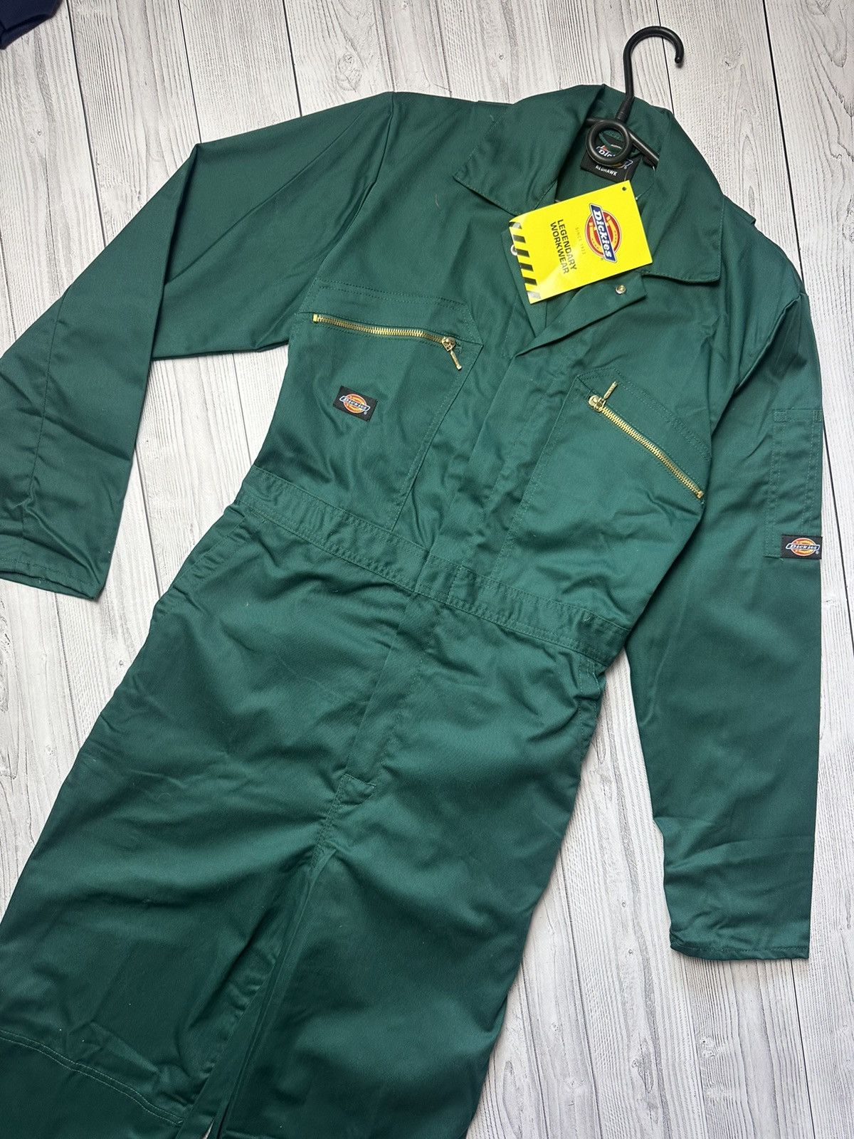 Vintage Vintage Dickies Overall green rare size M pocket Y2K Size US 32 / EU 48 - 2 Thumbnail