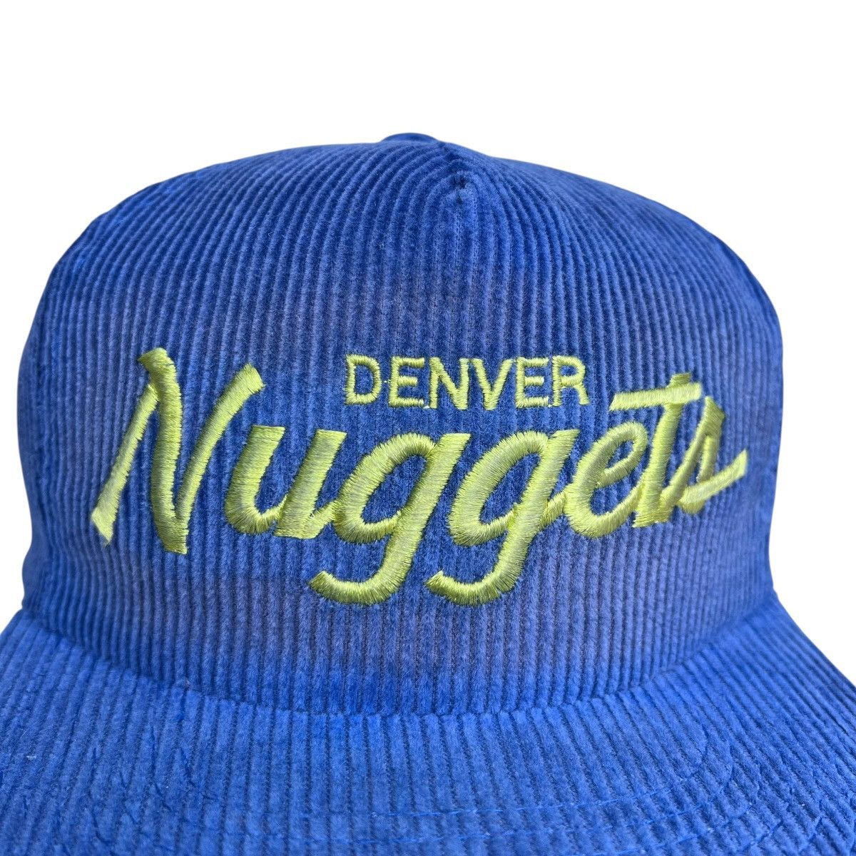 Sports Specialties NBA Denver Nuggets Sports Specialties Script Corduroy Hat Size ONE SIZE - 3 Thumbnail
