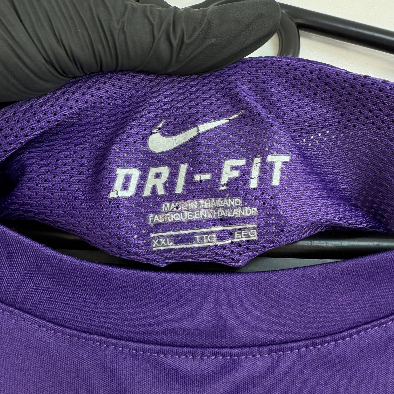 Nike Nike Aston Villa AVFC 2021 Training Shirt Purple Dri-Fit XXL Size US XXL / EU 58 / 5 - 3 Thumbnail