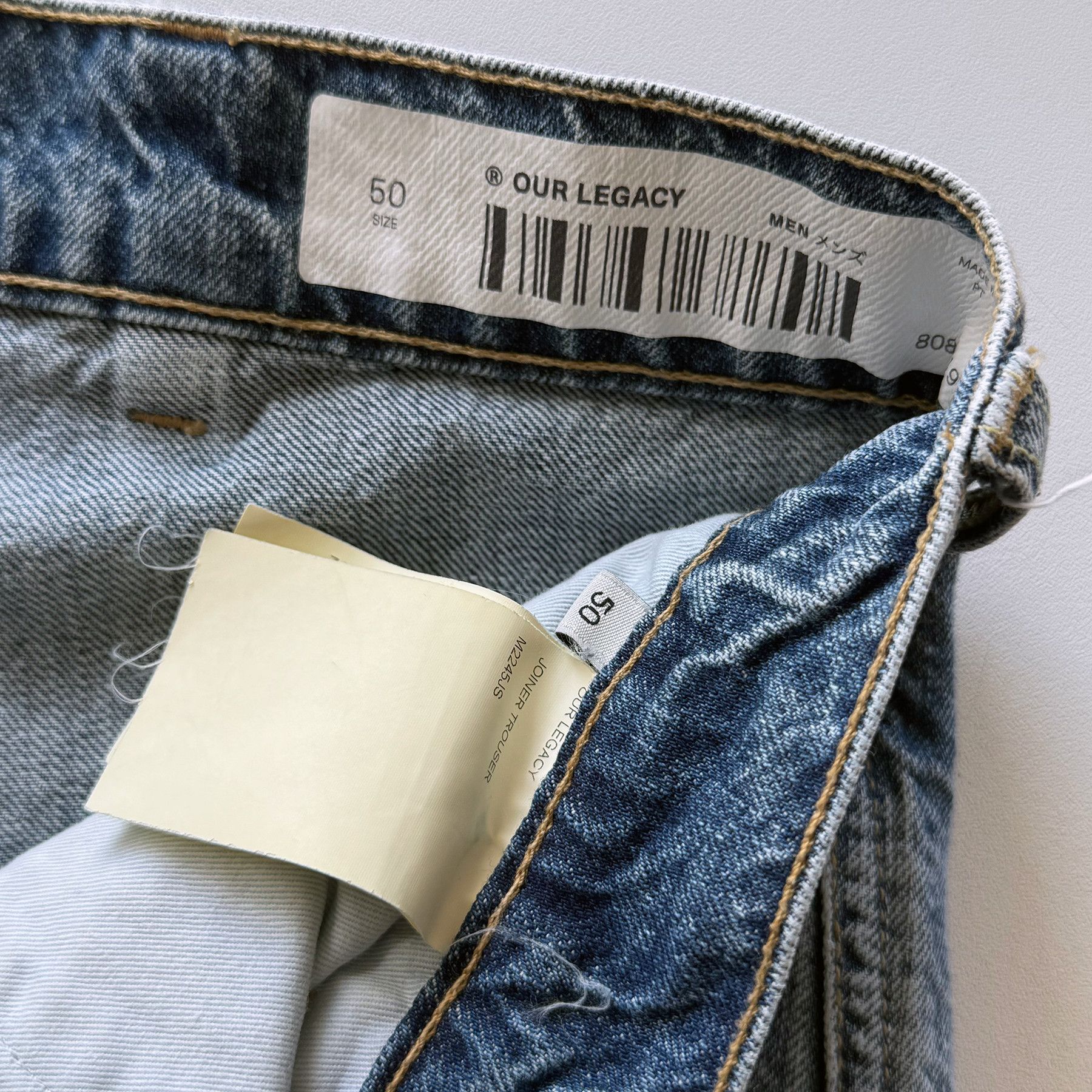 Our Legacy Our Legacy Joiner Trousers Denim $480 Size US 34 / EU 50 - 10 Thumbnail