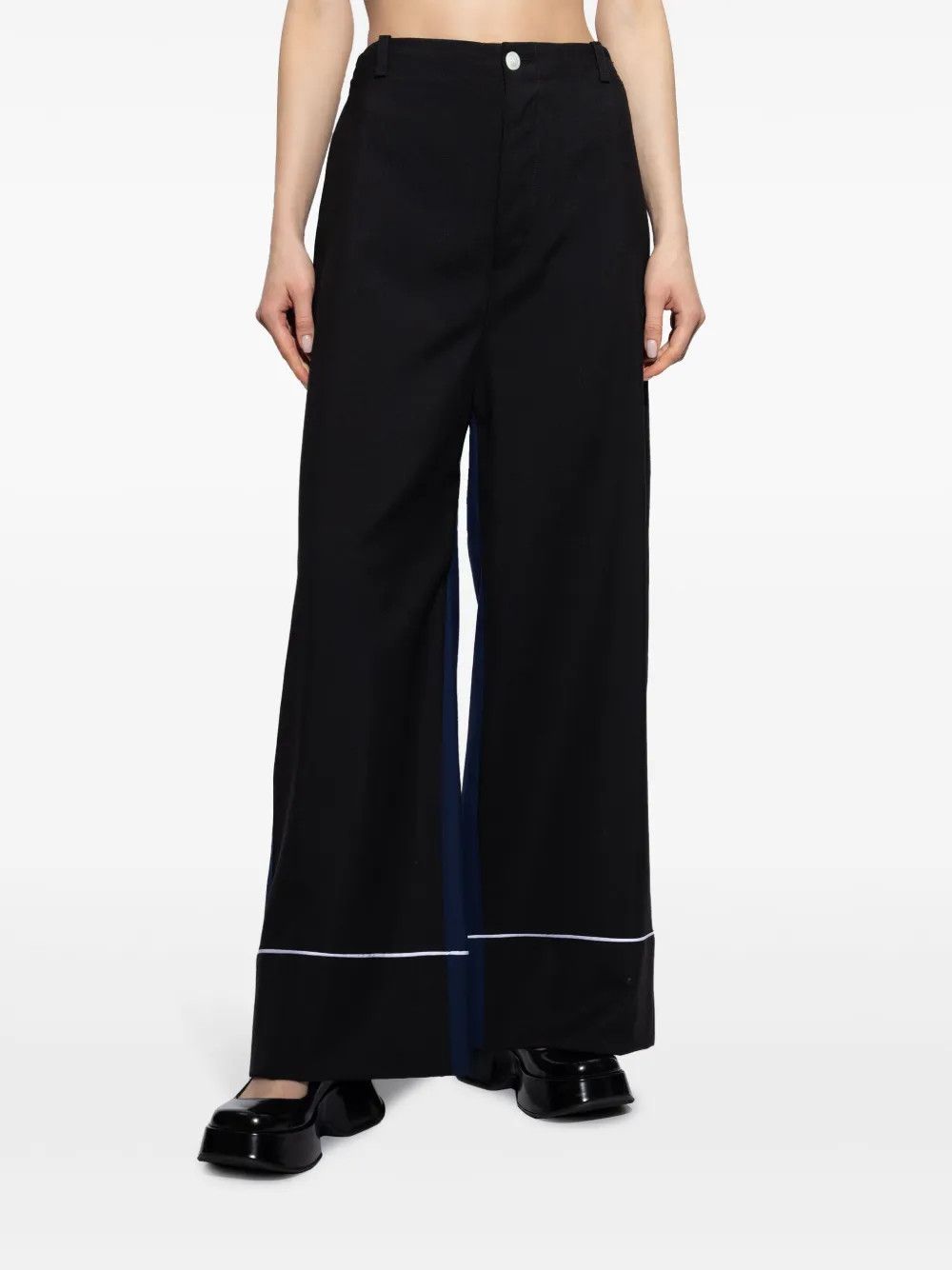Marni o1y1125 Casual Pant in Black Size 28" / US 6 / IT 42 - 2 Thumbnail