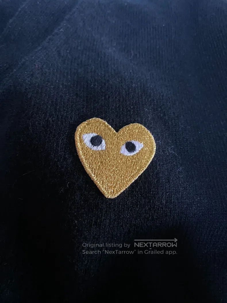 Comme des Garcons Comme Des Garcons Classic wool black gold cardigan Size US S / EU 44-46 / 1 - 2 Thumbnail